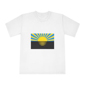 Flag of Donetsk Region Unisex Classic Crewneck T Shirt