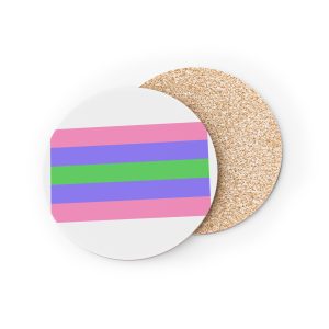 Trigender Flag Coasters