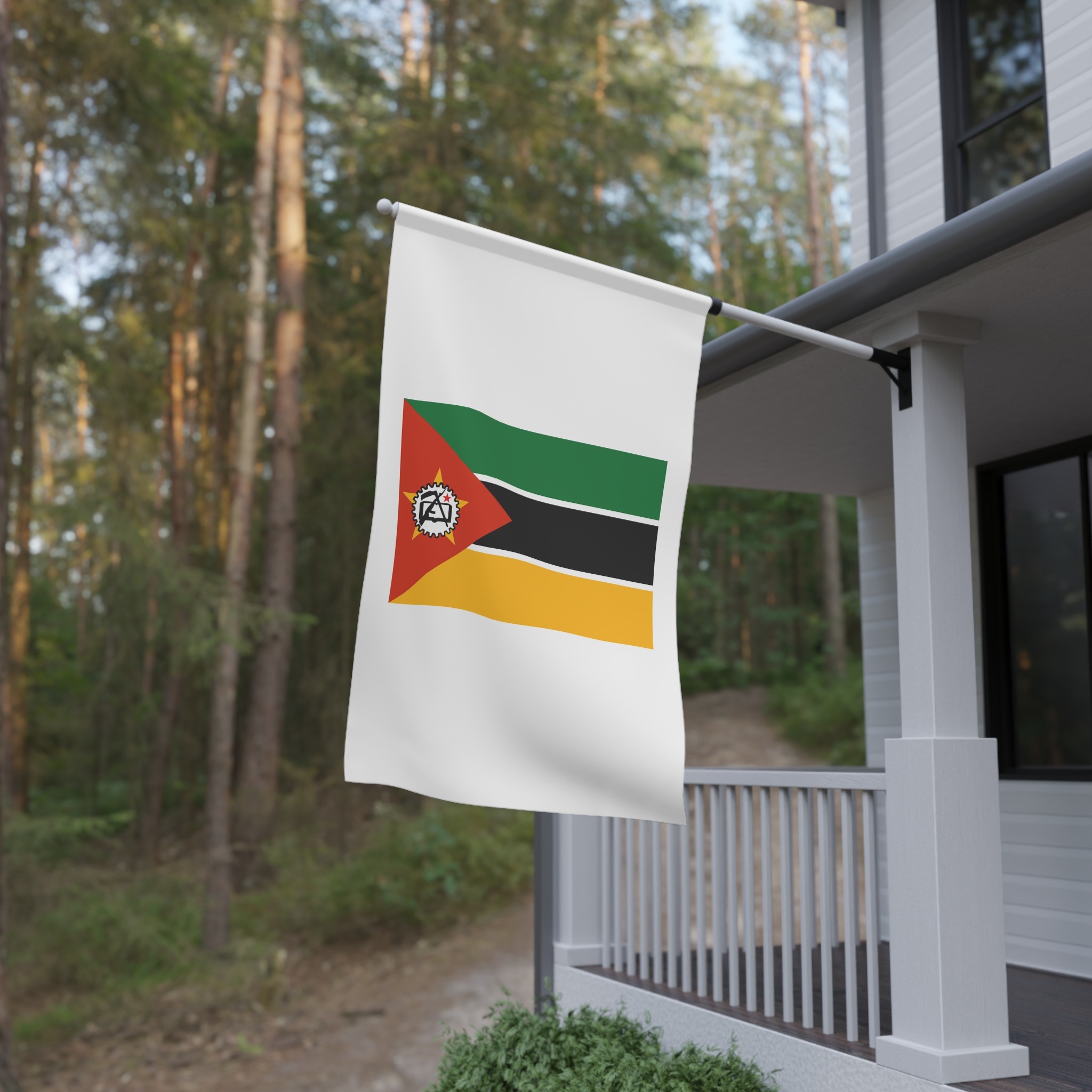 Flag of Mozambique 1983 House Banner - Image 4