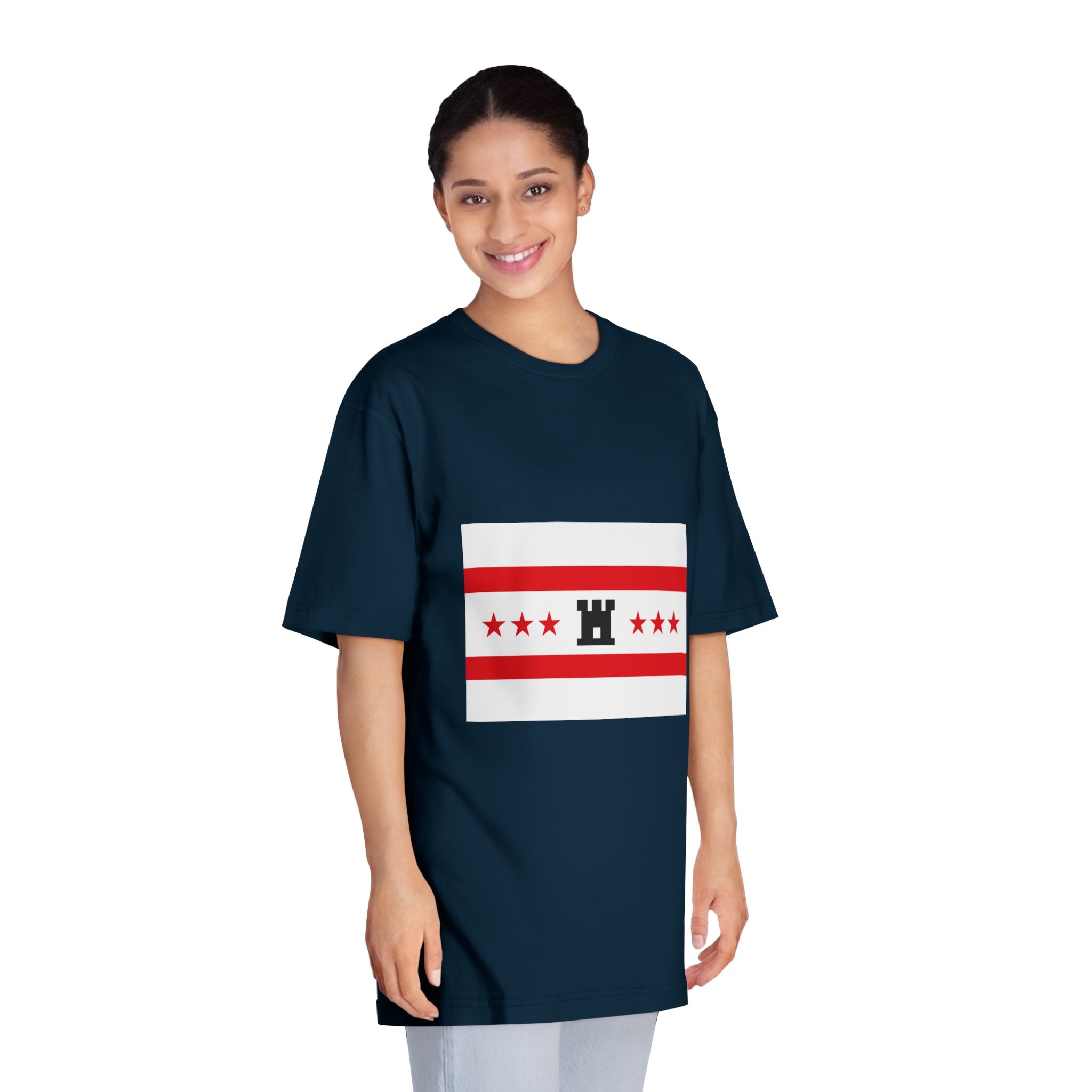 Flag of Drenthe Unisex Classic Crewneck T Shirt - Image 19