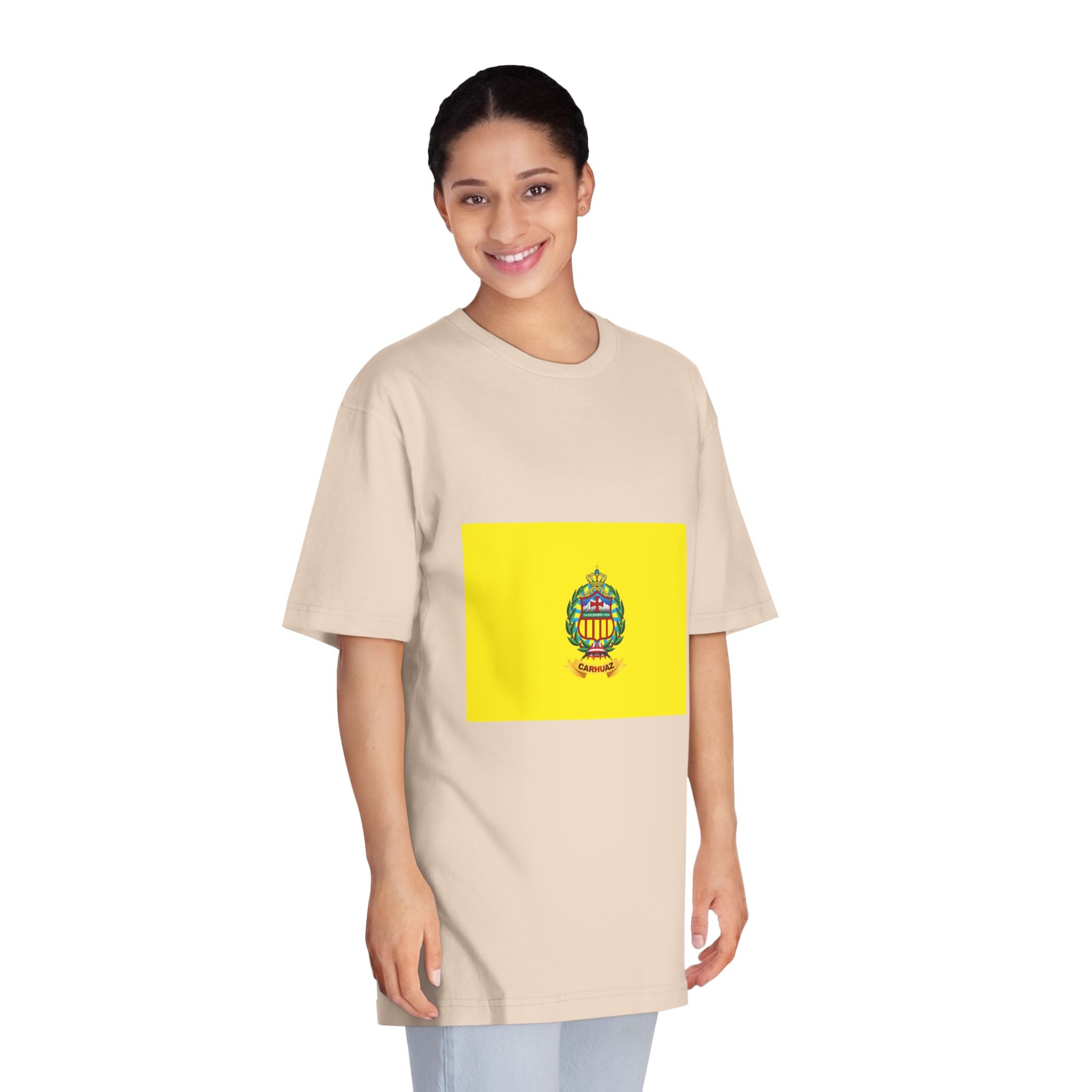 Bandera de Carhuaz Unisex Classic Crewneck T Shirt - Image 11