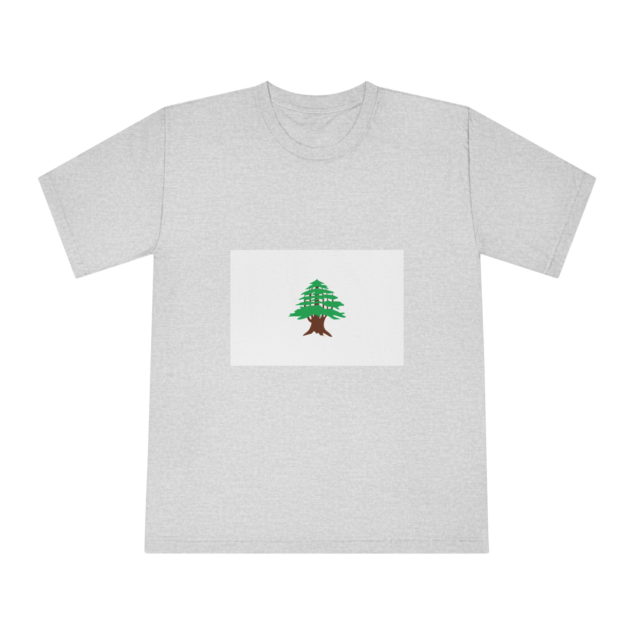 Flag of Lebanon (1918 1920) Unisex Classic Crewneck T Shirt - Image 13
