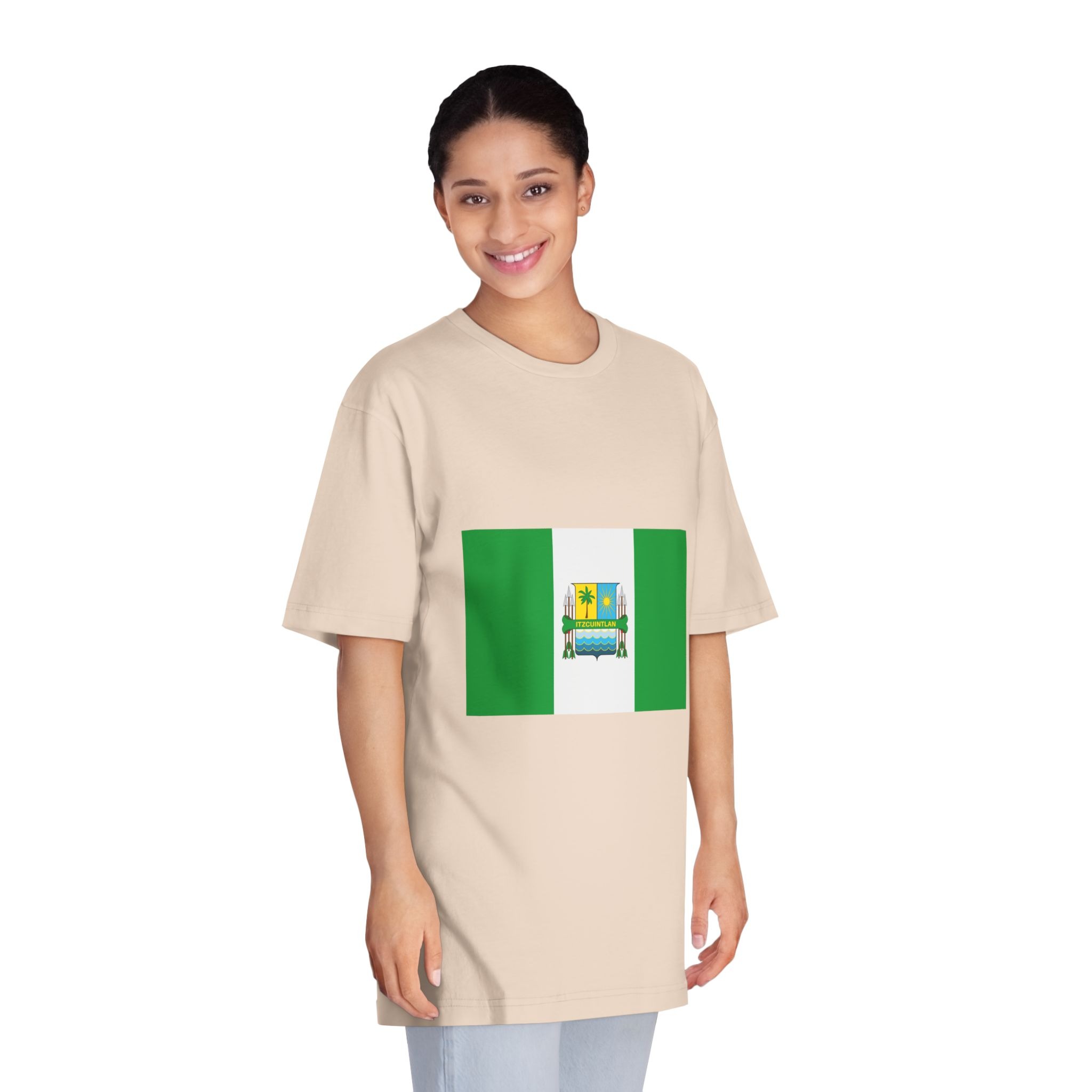 Flag of Escuintla Department Unisex Classic Crewneck T Shirt - Image 11