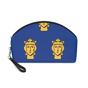 Flag of Stockholm Makeup Bag