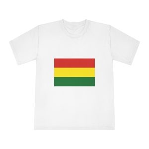 Flag of Bolivia Unisex Classic Crewneck T Shirt