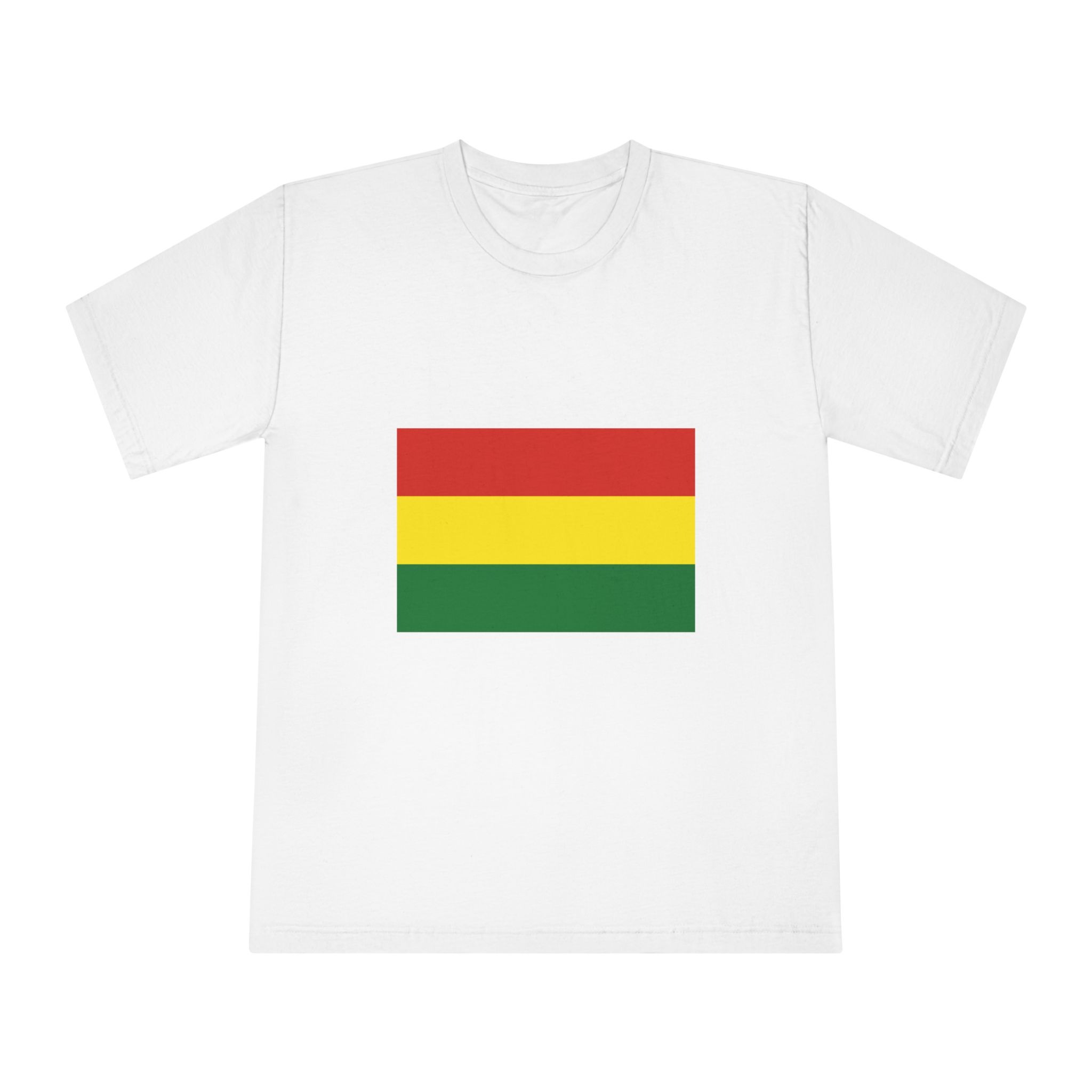 Flag of Bolivia Unisex Classic Crewneck T Shirt