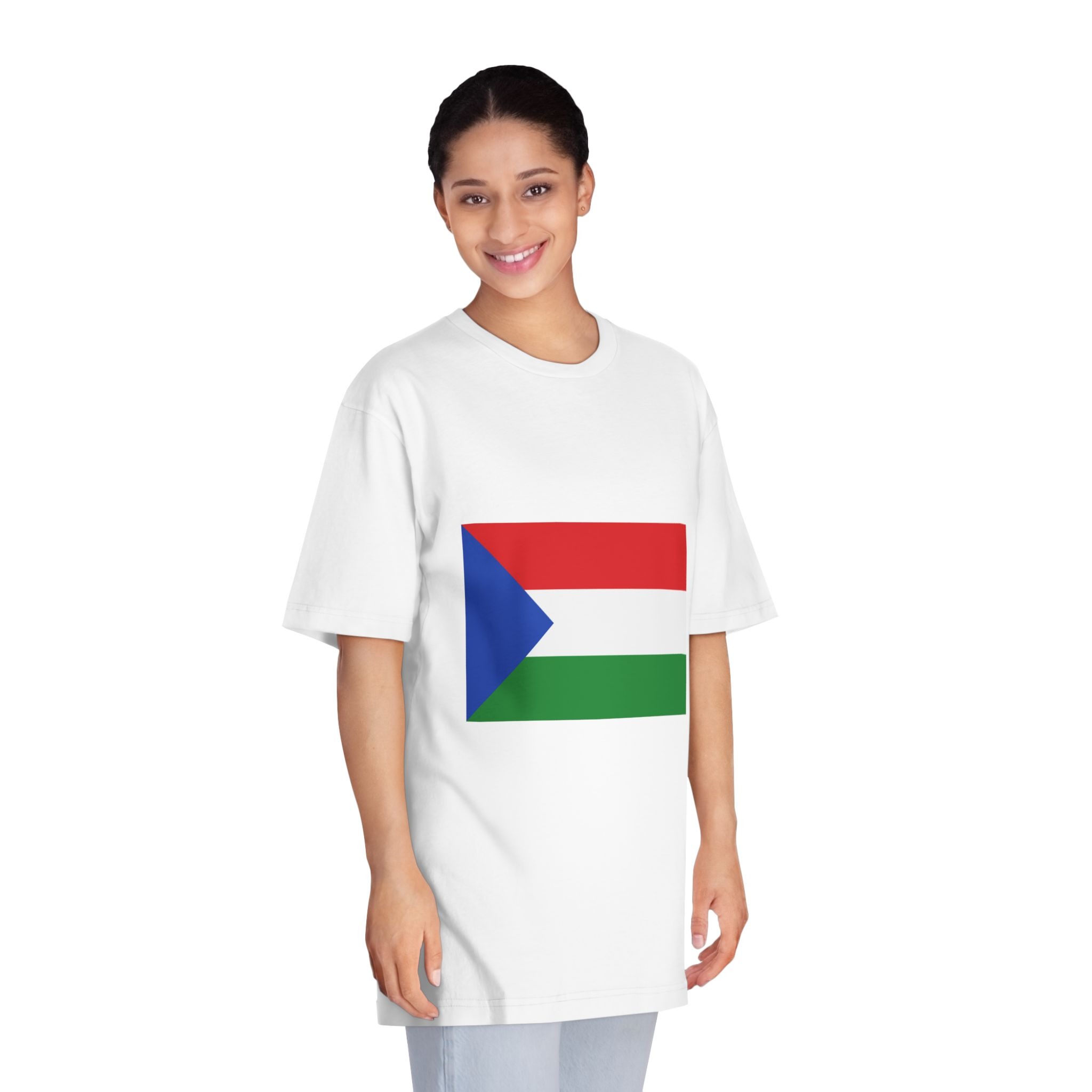 Bandera Provincia Imbabura Unisex Classic Crewneck T Shirt - Image 3