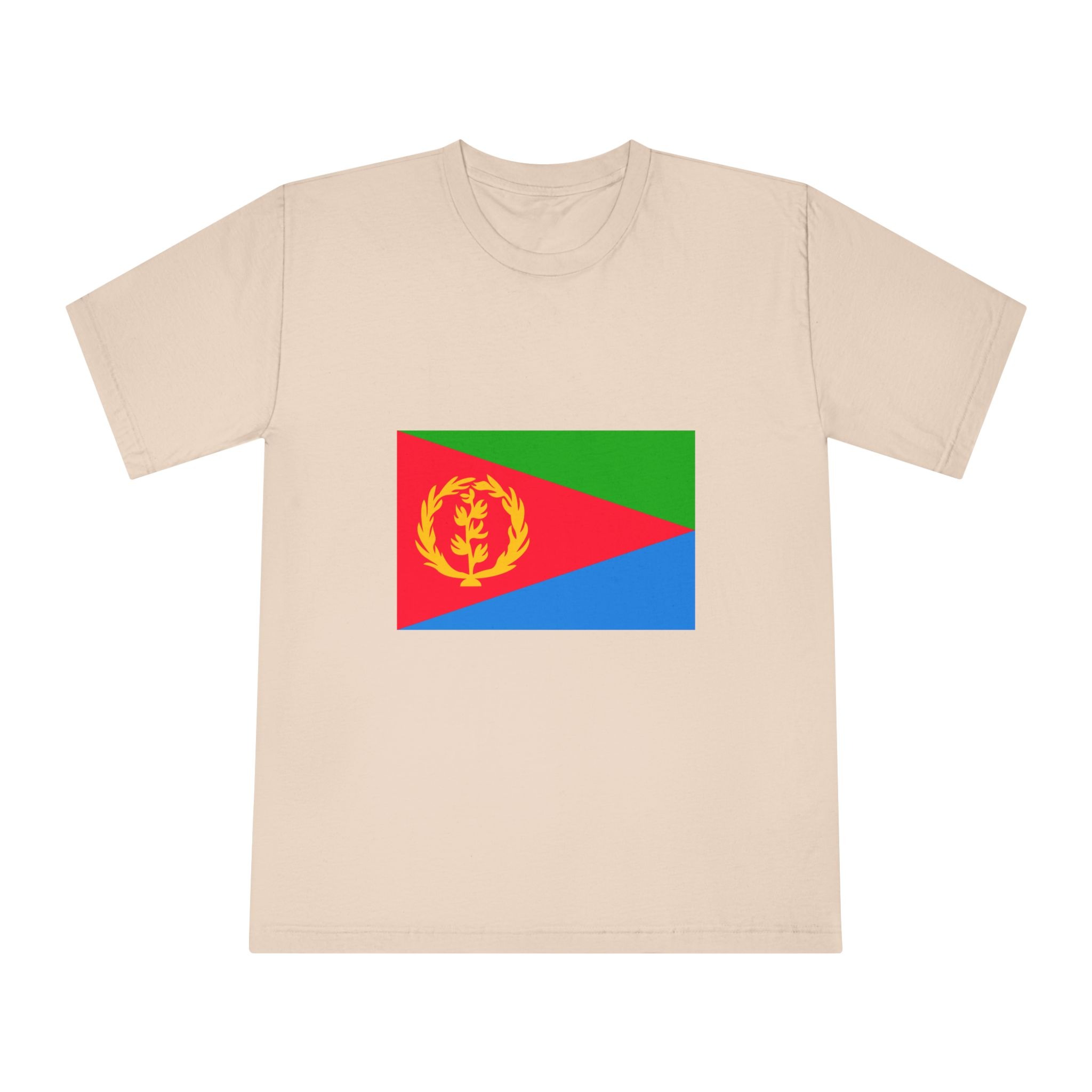 Flag of Eritrea 1993 1995 Unisex Classic Crewneck T Shirt - Image 9