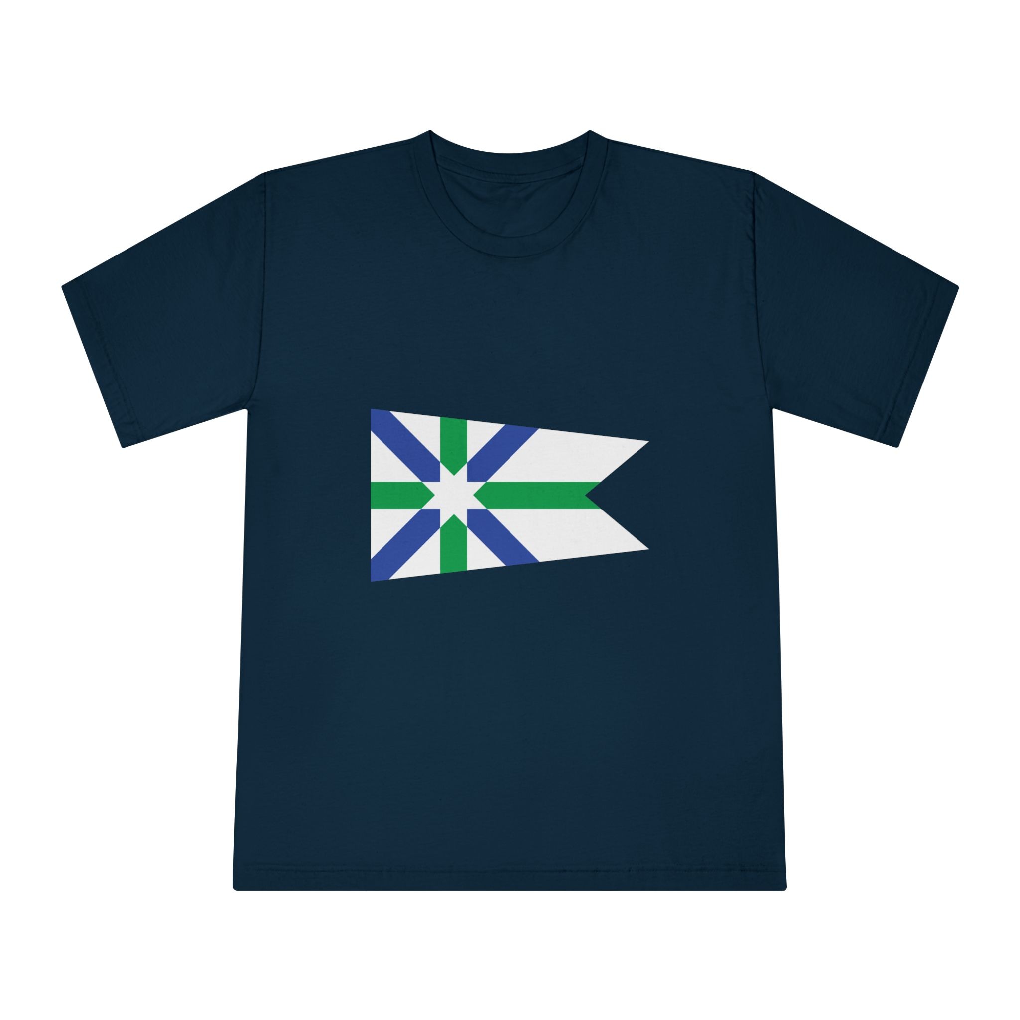 Flag of Kent, Ohio Unisex Classic Crewneck T Shirt - Image 17