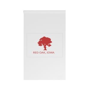 Flag of Red Oak, Iowa House Banner
