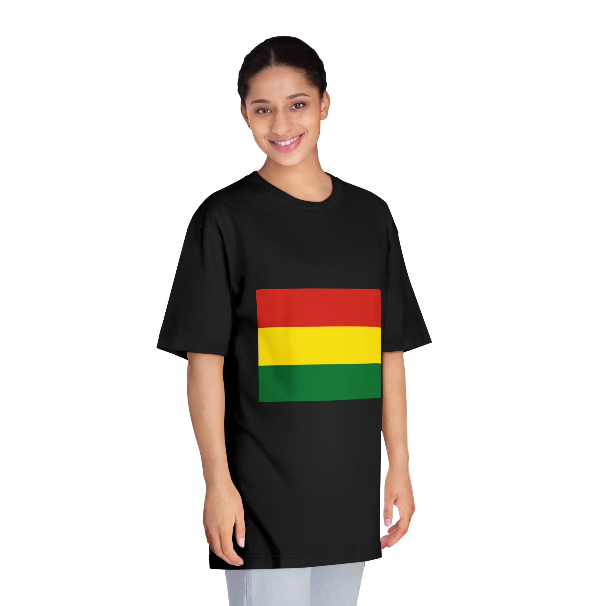 Flag of Bolivia Unisex Classic Crewneck T Shirt - Image 7