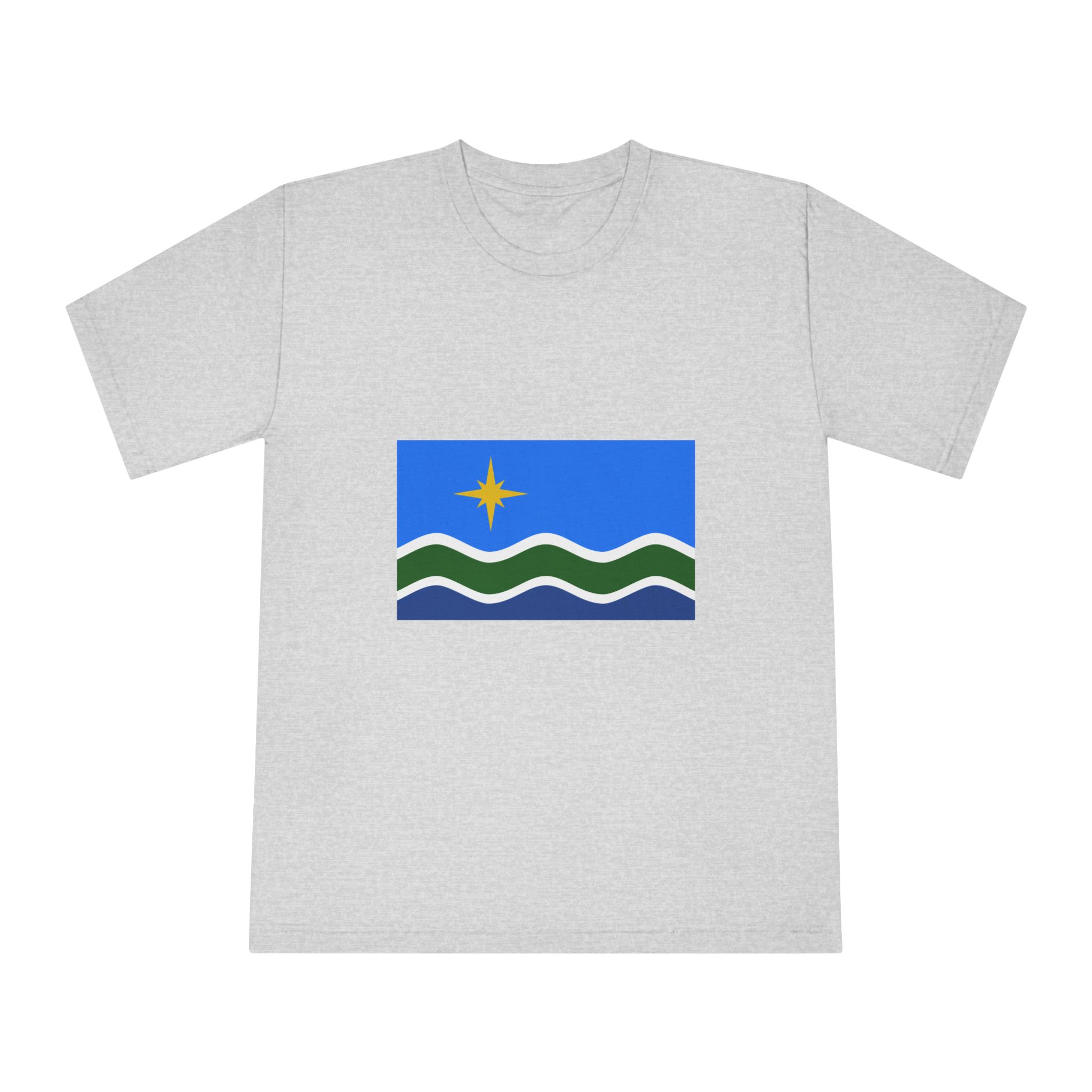 Flag of Duluth, Minnesota Unisex Classic Crewneck T Shirt - Image 13