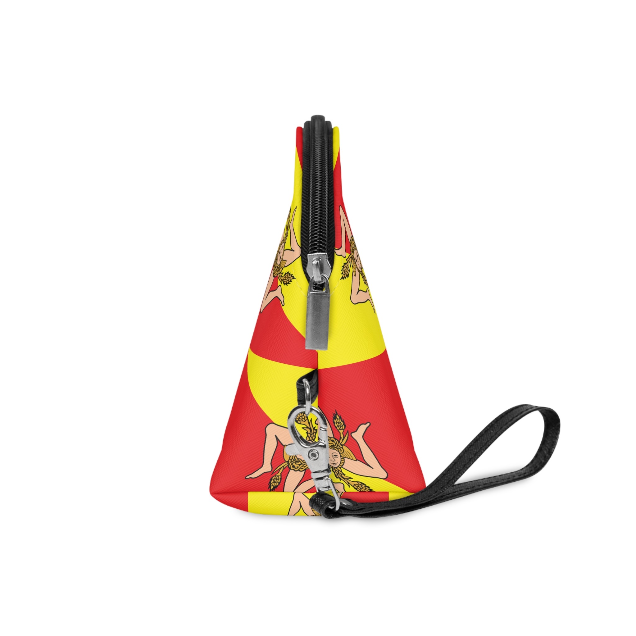 Flag of Sicily Makeup Bag - Image 3