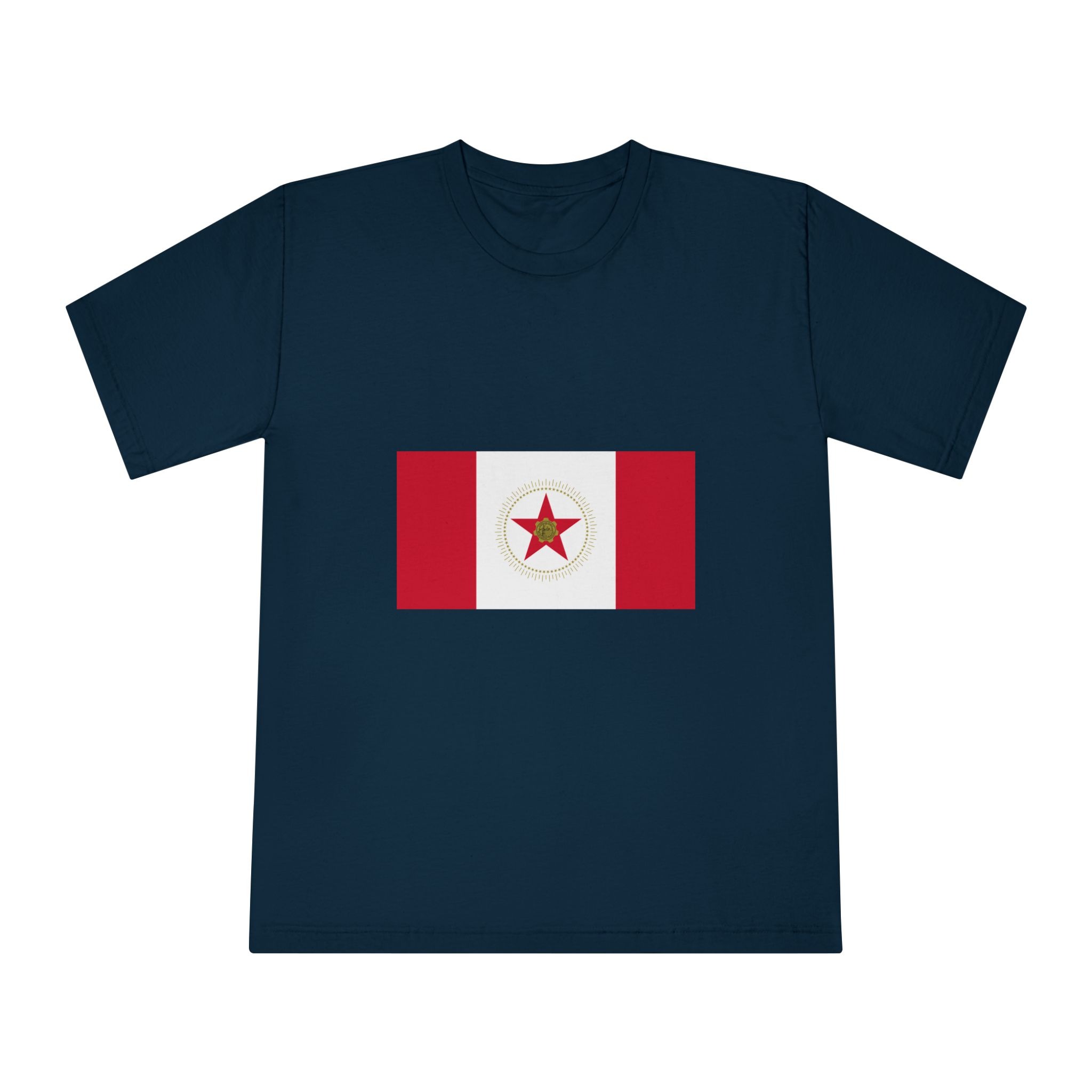 Flag of Birmingham, Alabama Unisex Classic Crewneck T Shirt - Image 17