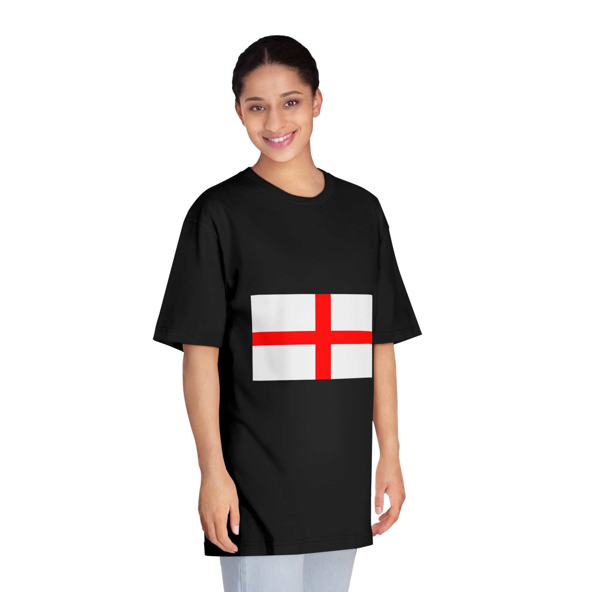 England Flag Unisex Classic Crewneck T Shirt - Image 7