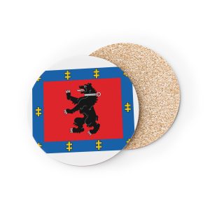 Telšiai County Flag Coasters