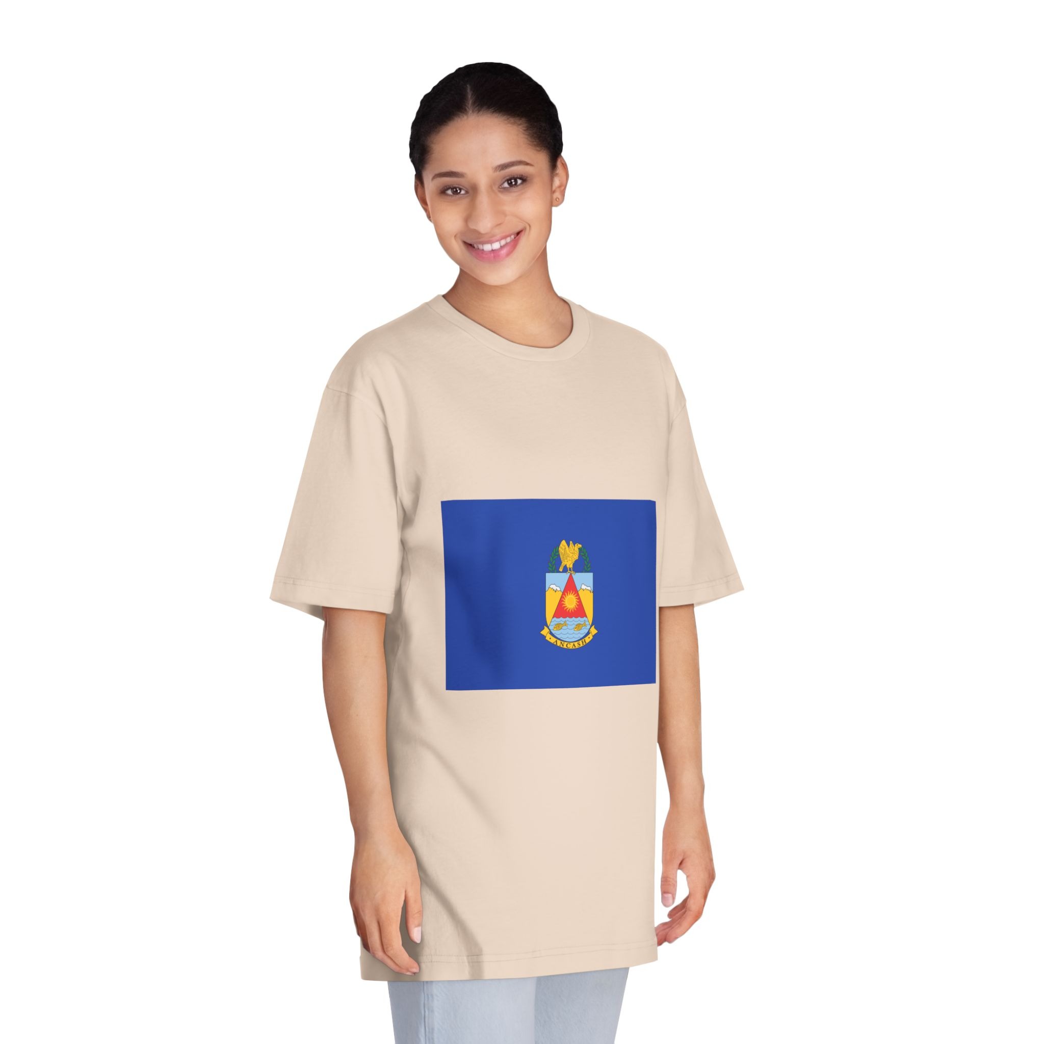 Bandera Ancash Unisex Classic Crewneck T Shirt - Image 11