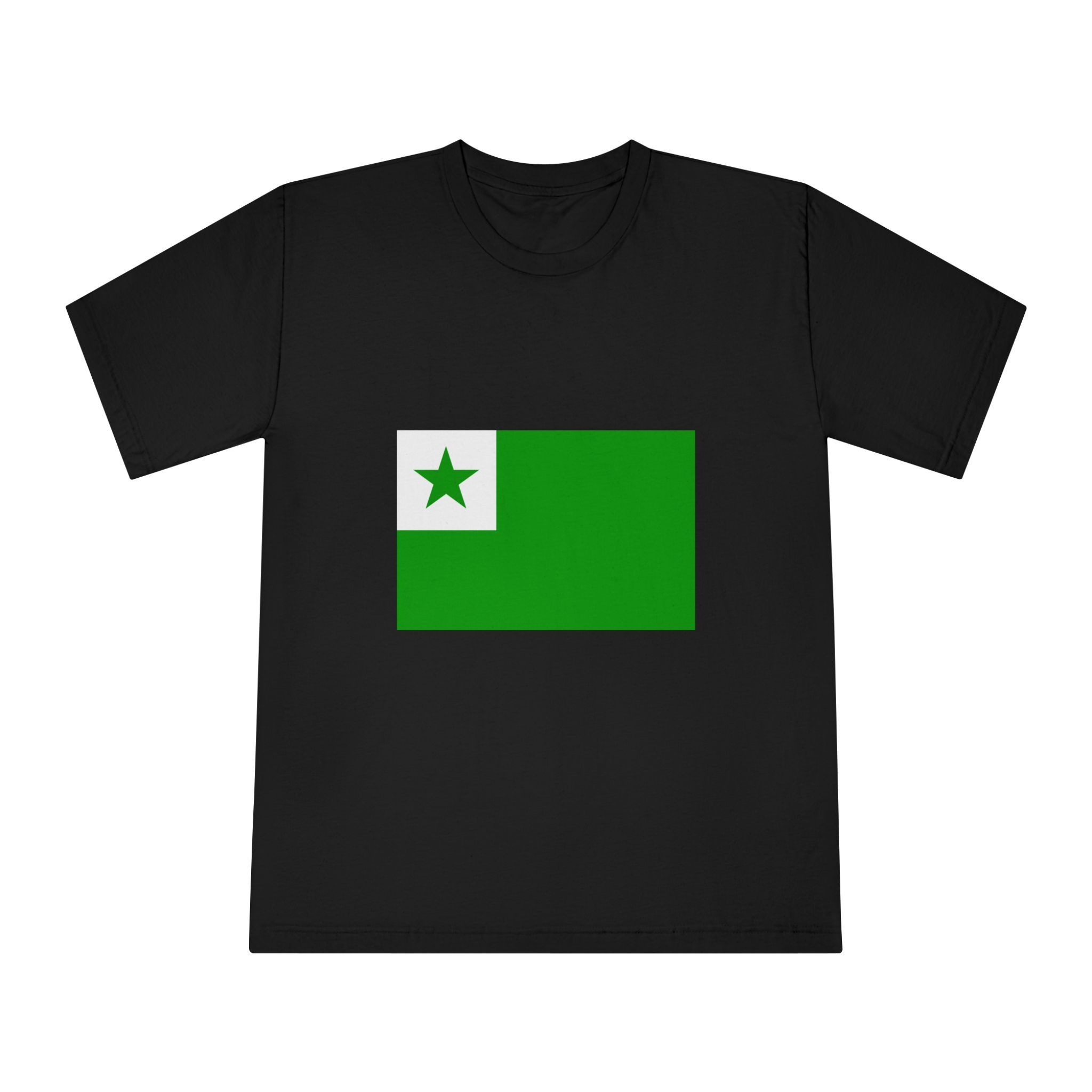 Flag of Esperanto Unisex Classic Crewneck T Shirt - Image 5