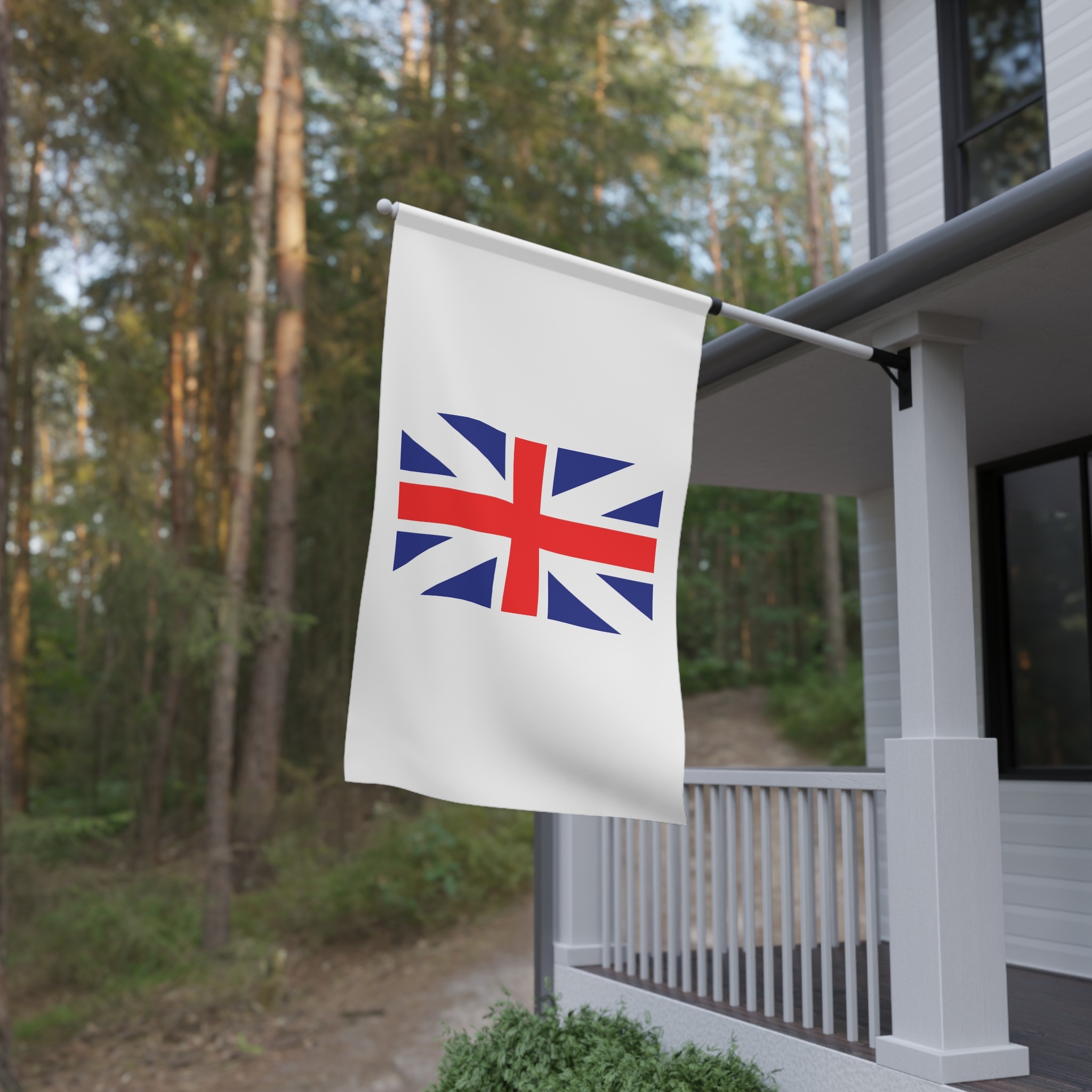 Pre1801 Union Flag United Kingdom Great Britain House Banner - Image 4