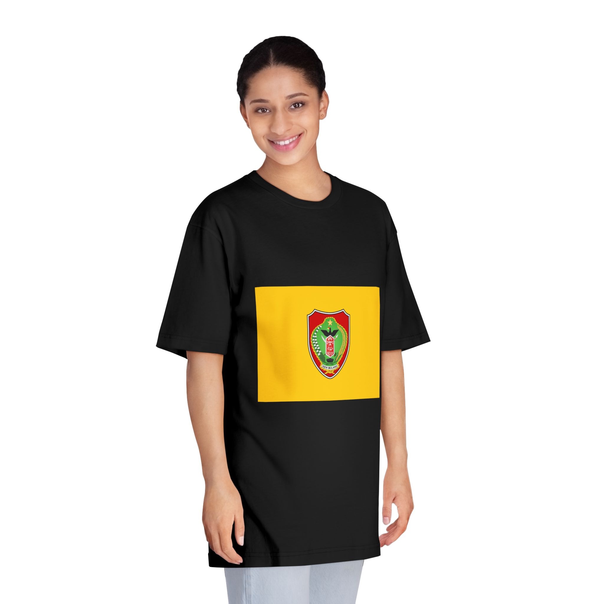 Flag of Central Kalimantan Unisex Classic Crewneck T Shirt - Image 7