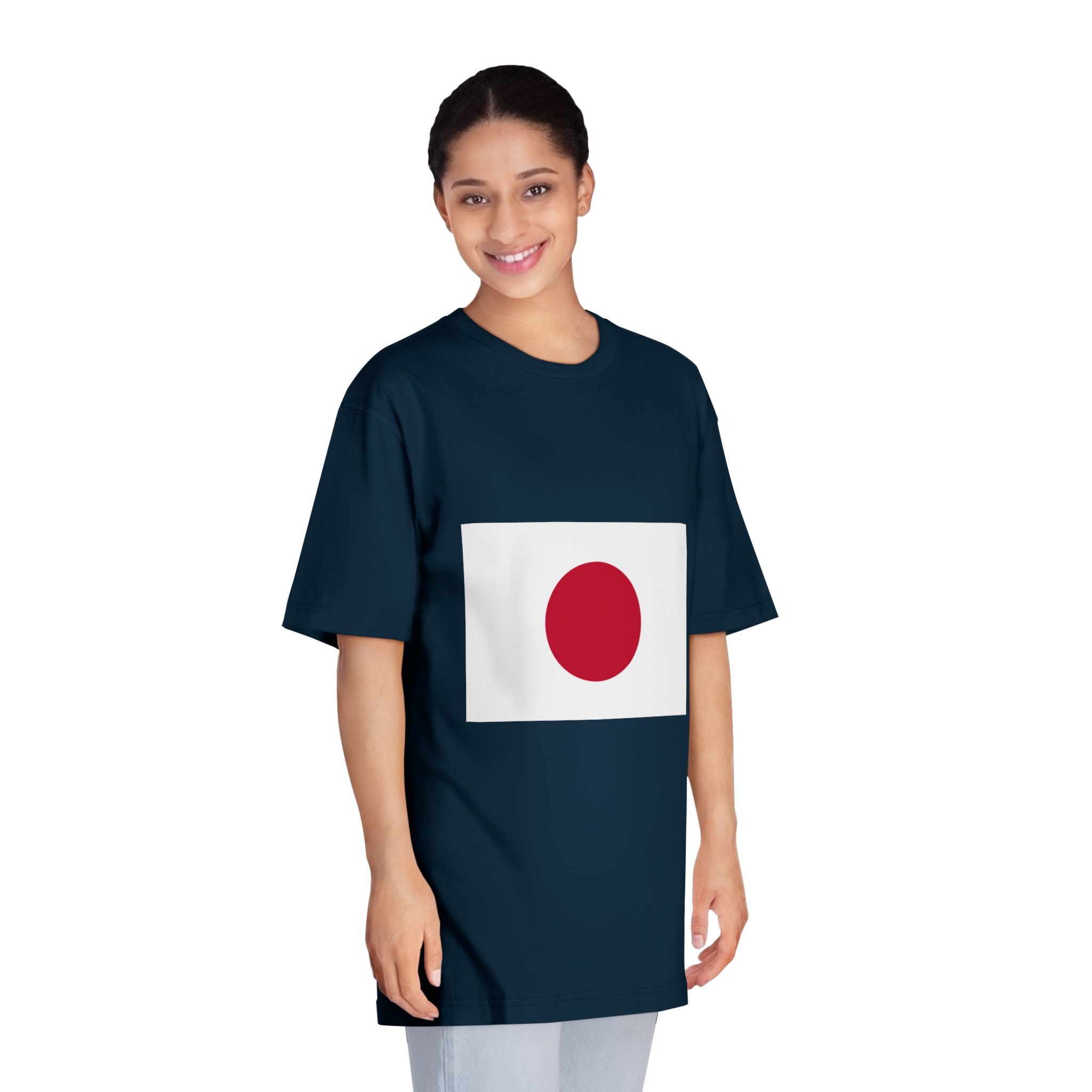 Flag of Japan Unisex Classic Crewneck T Shirt - Image 19
