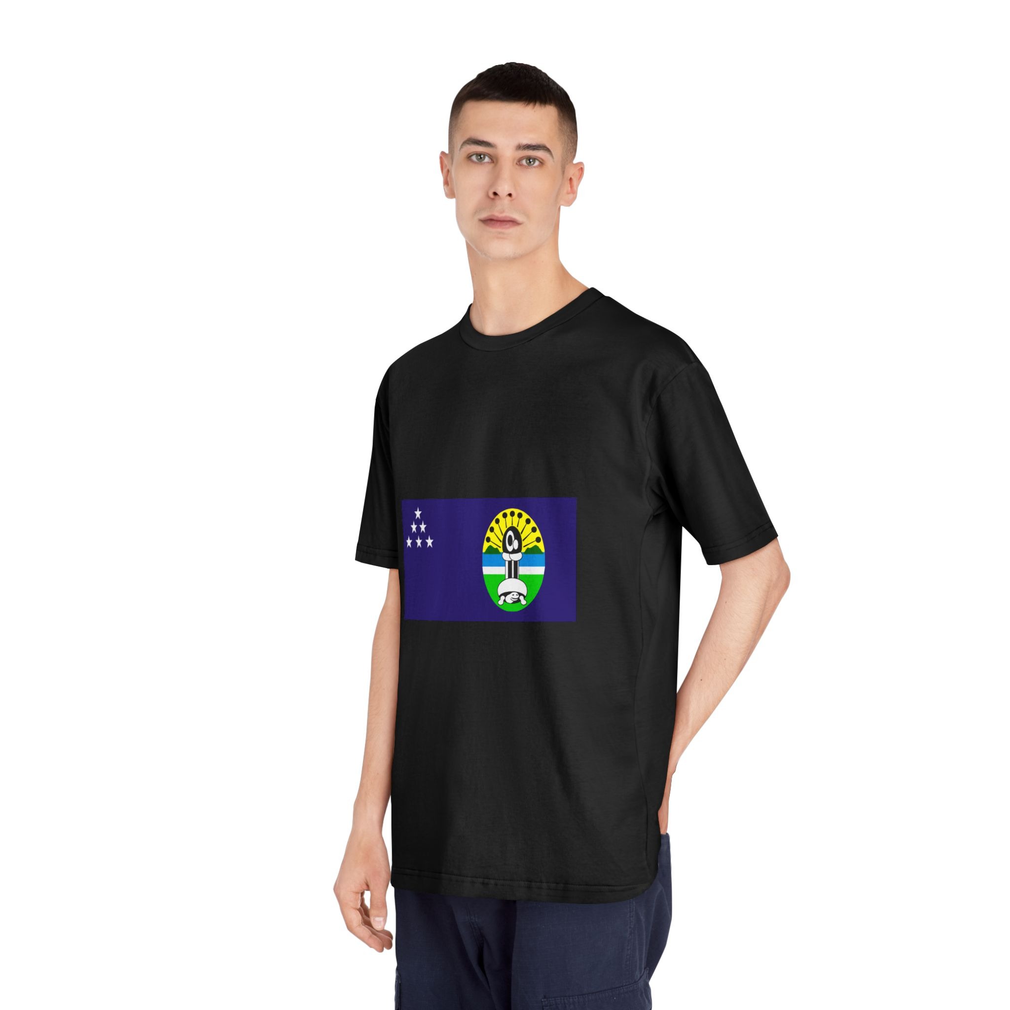 Flag of Central Province Solomon Islands Unisex Classic Crewneck T Shirt - Image 8