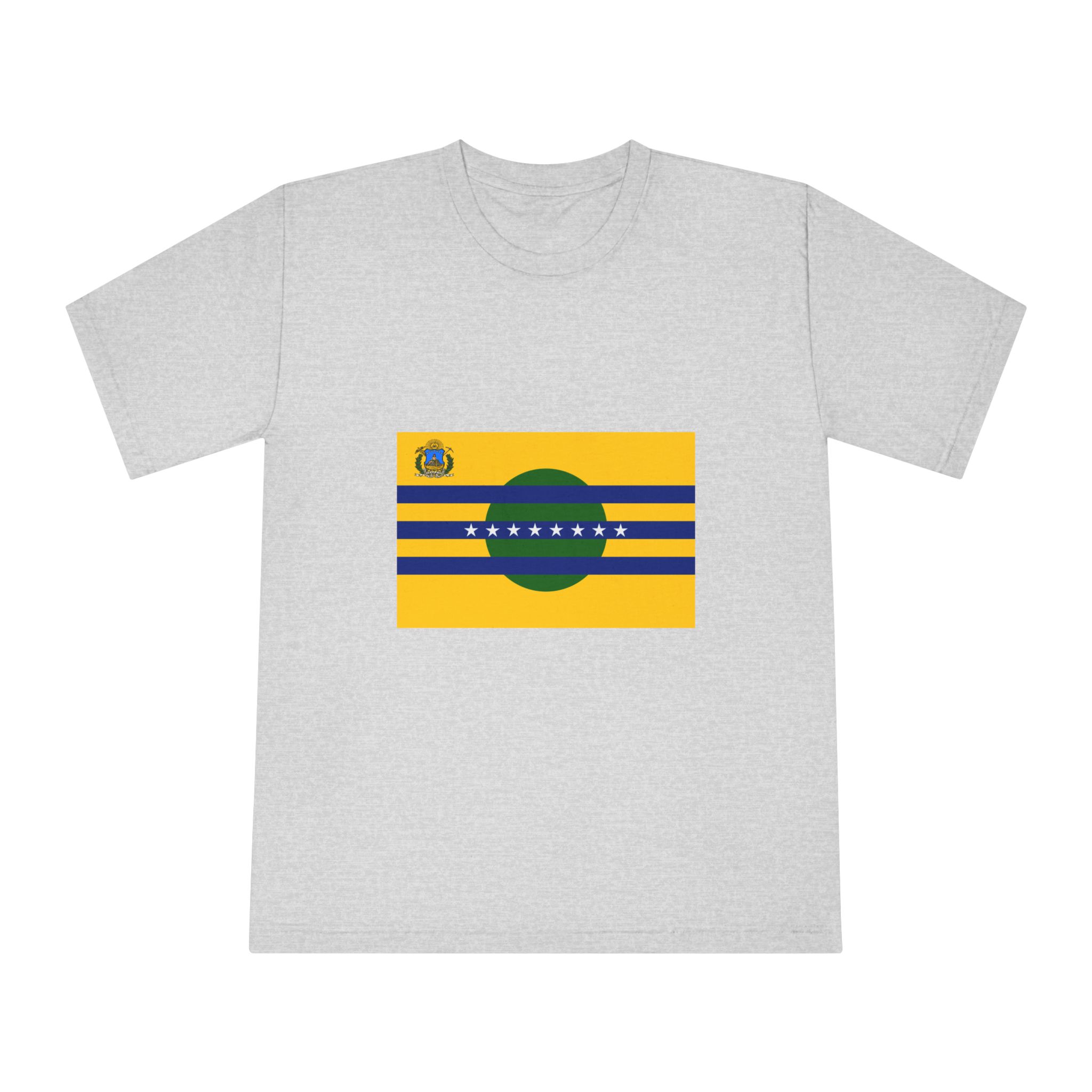Flag of Bolívar State Unisex Classic Crewneck T Shirt - Image 13