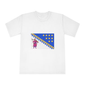 Flag of Dnipropetrovsk Oblast Unisex Classic Crewneck T Shirt