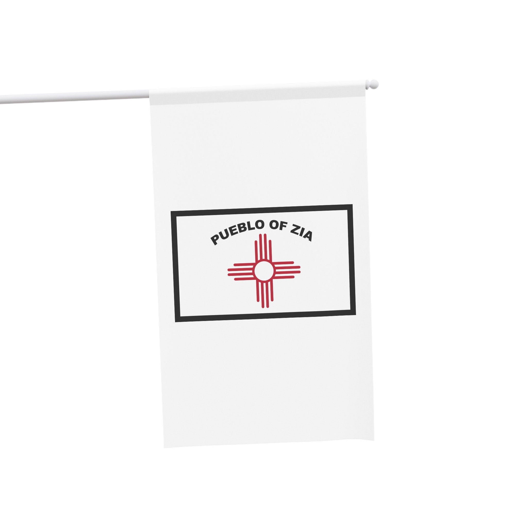 Flag of Zia Pueblo House Banner - Image 3