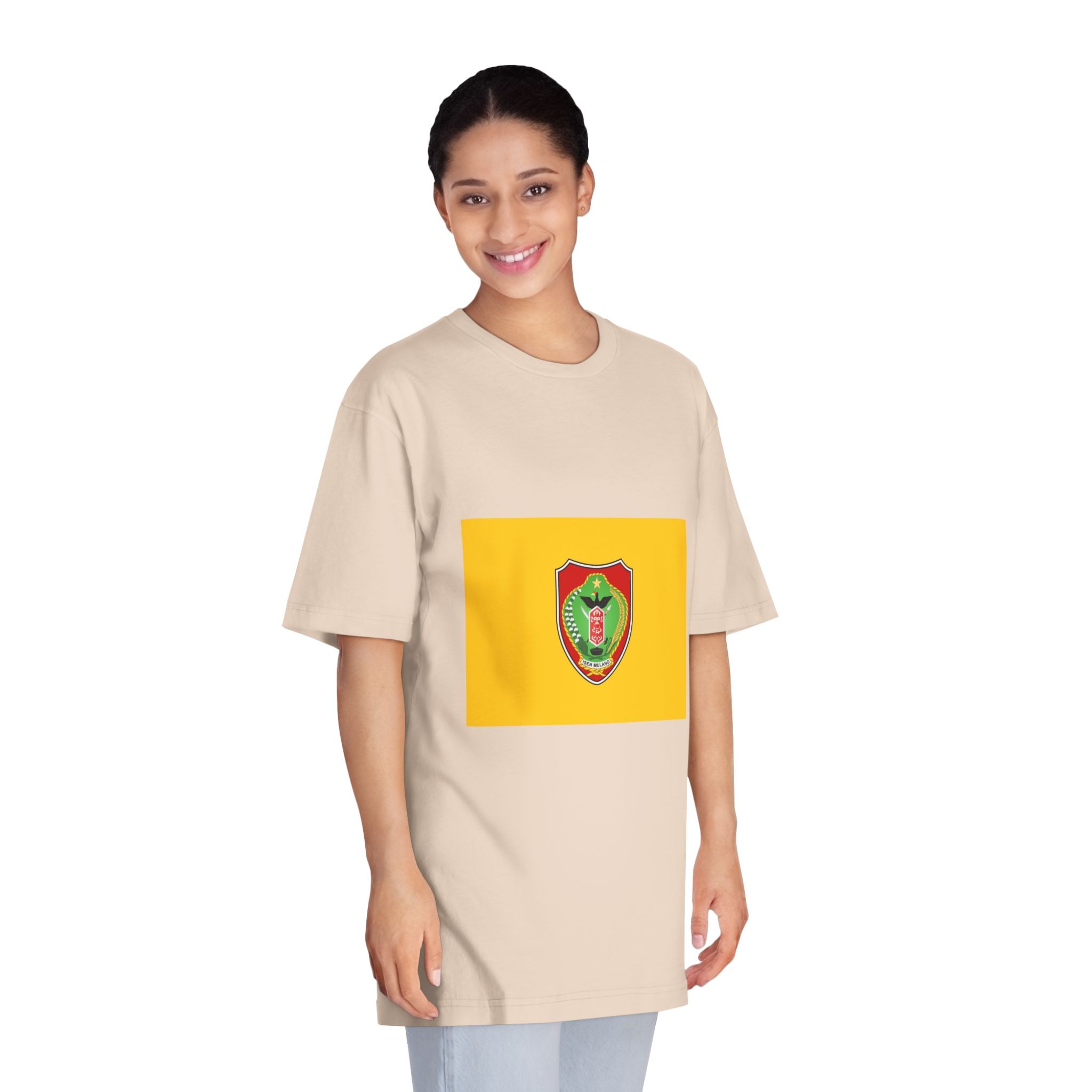 Flag of Central Kalimantan Unisex Classic Crewneck T Shirt - Image 11