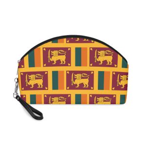 Flag of Sri Lanka Makeup Bag