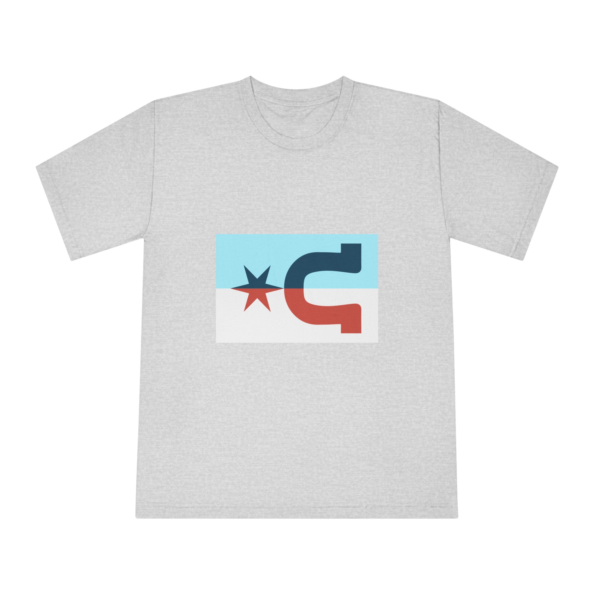 Flag of Caldwell, Kansas Unisex Classic Crewneck T Shirt - Image 13