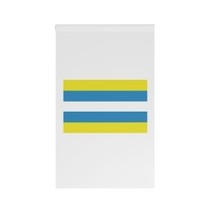 Flag Wodzislaw County House Banner