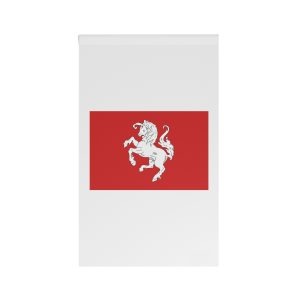 Twente Flag Red Horse White Regional Flag Twente Netherlands Dutch Cultural Heritage House Banner