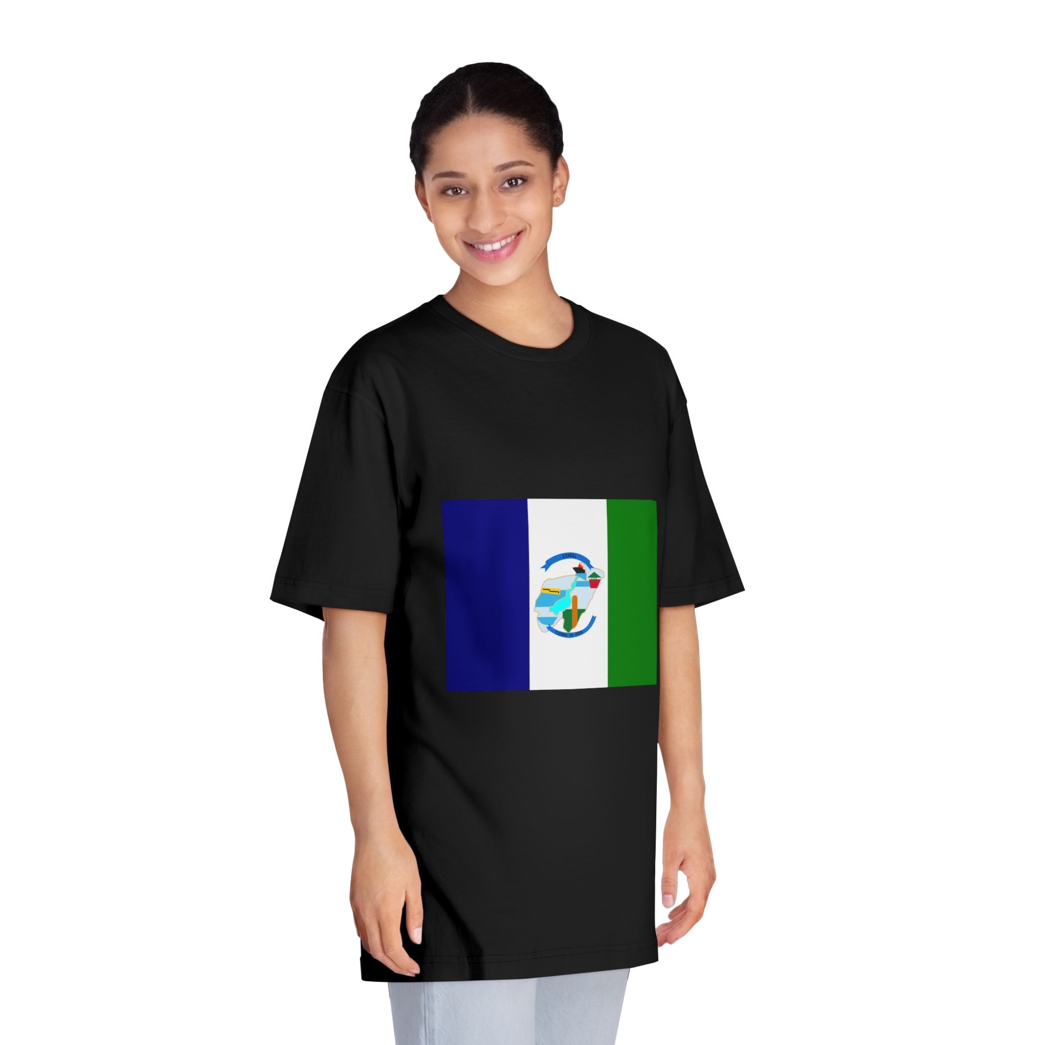 Flag of Izabal Department Unisex Classic Crewneck T Shirt - Image 7