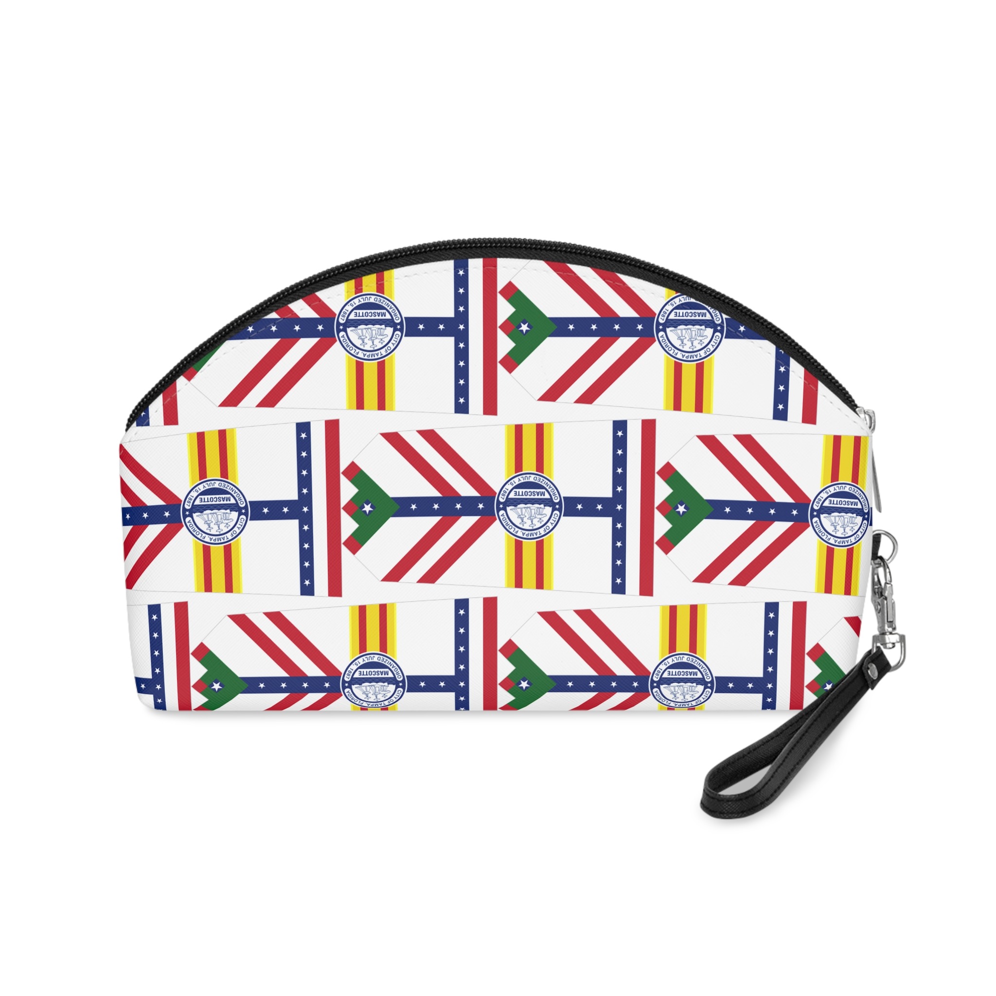 Flag of Tampa, Florida Makeup Bag - Image 2