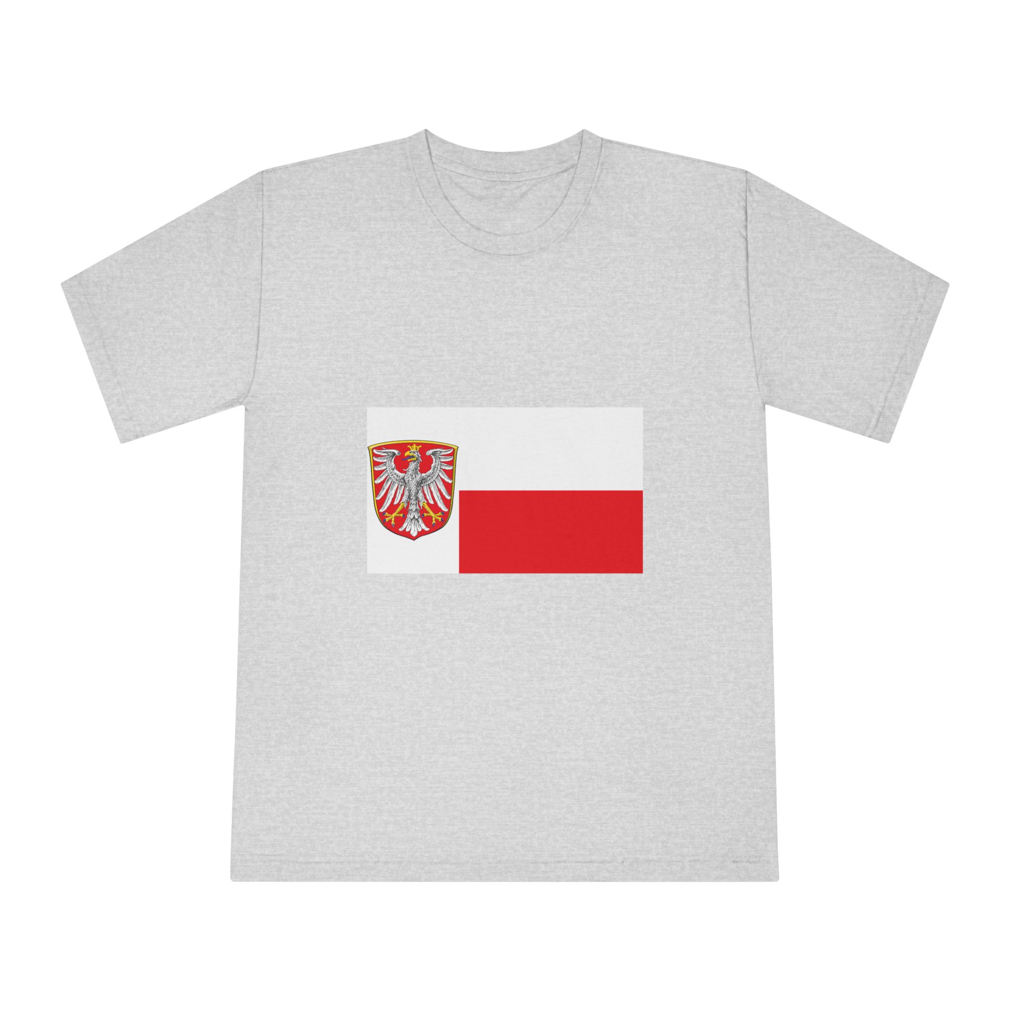 Flag of Frankfurt Am Main Unisex Classic Crewneck T Shirt - Image 13