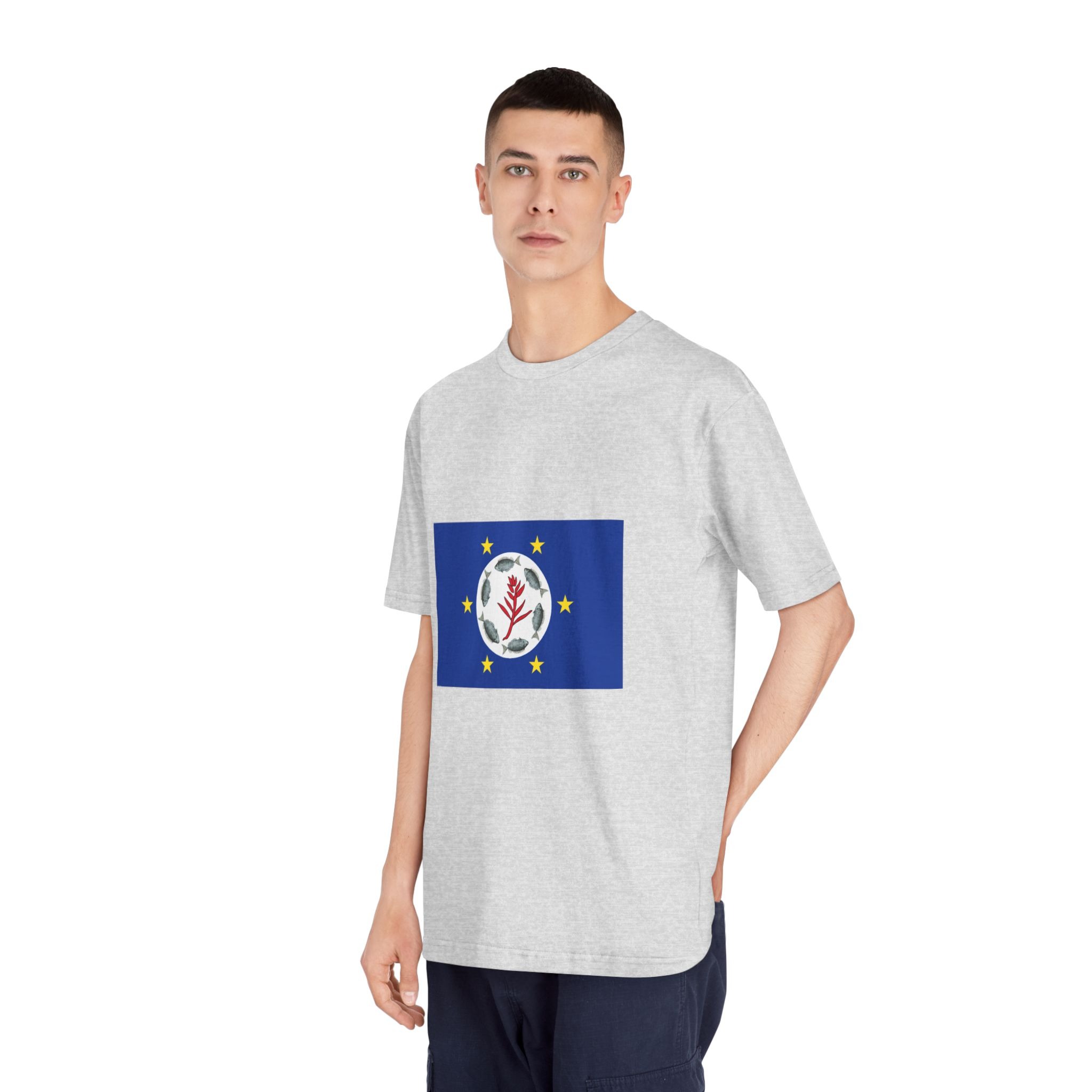 Flag of Airai State Unisex Classic Crewneck T Shirt - Image 16