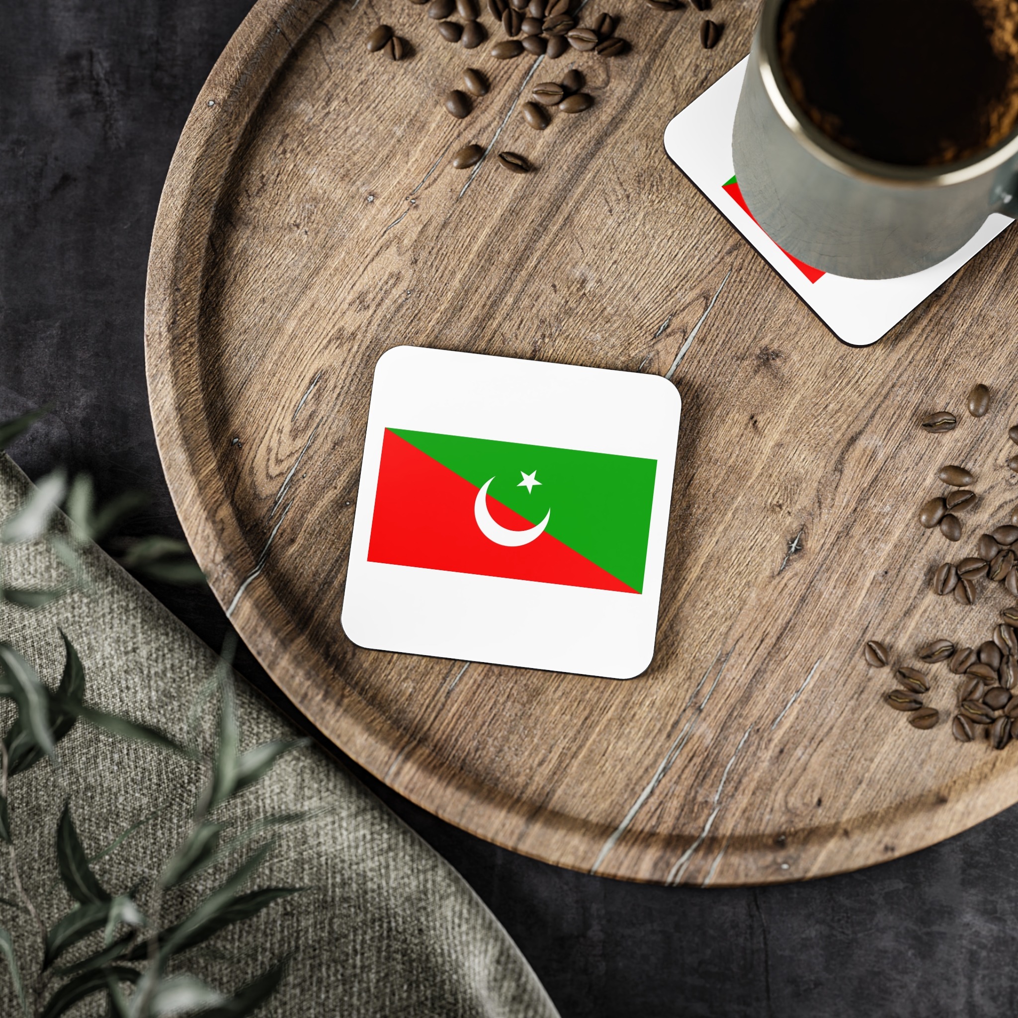 Tatar Nationalist Flag Coasters - Image 5