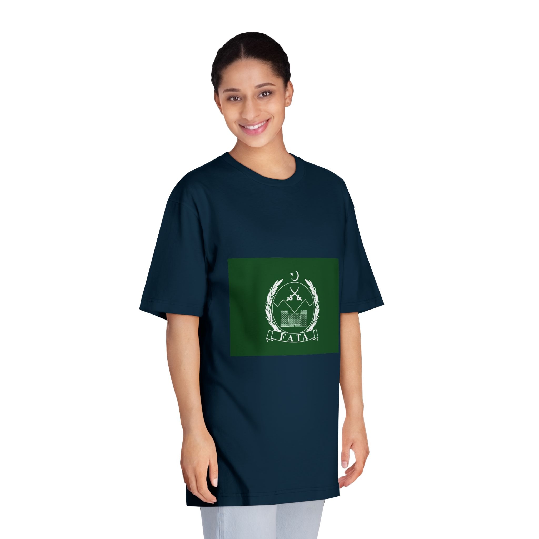 Flag of Fata Unisex Classic Crewneck T Shirt - Image 19