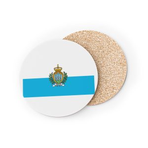 San Marino Flag Coasters