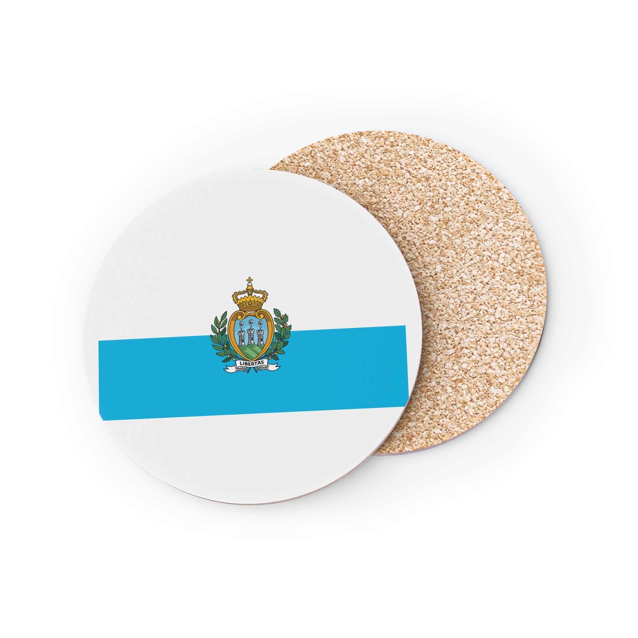 San Marino Flag Coasters