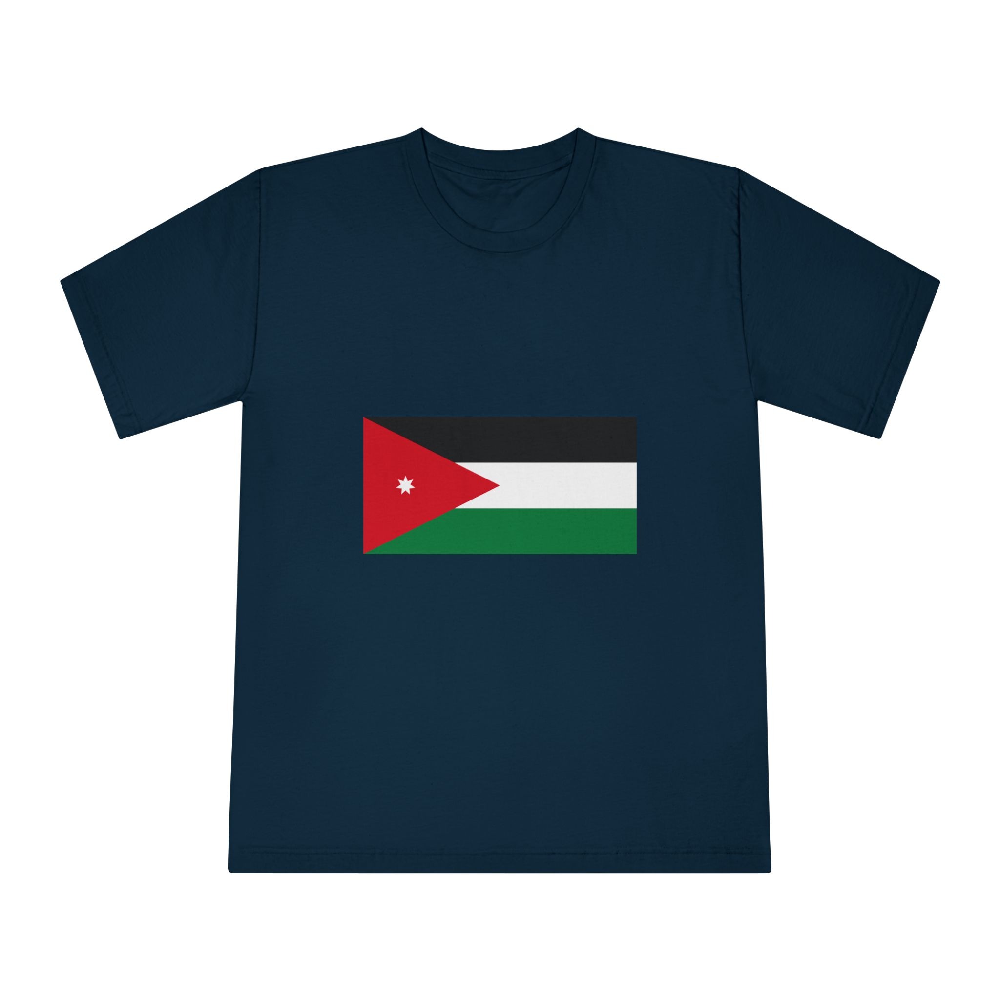 Flag of Jordan Unisex Classic Crewneck T Shirt - Image 17