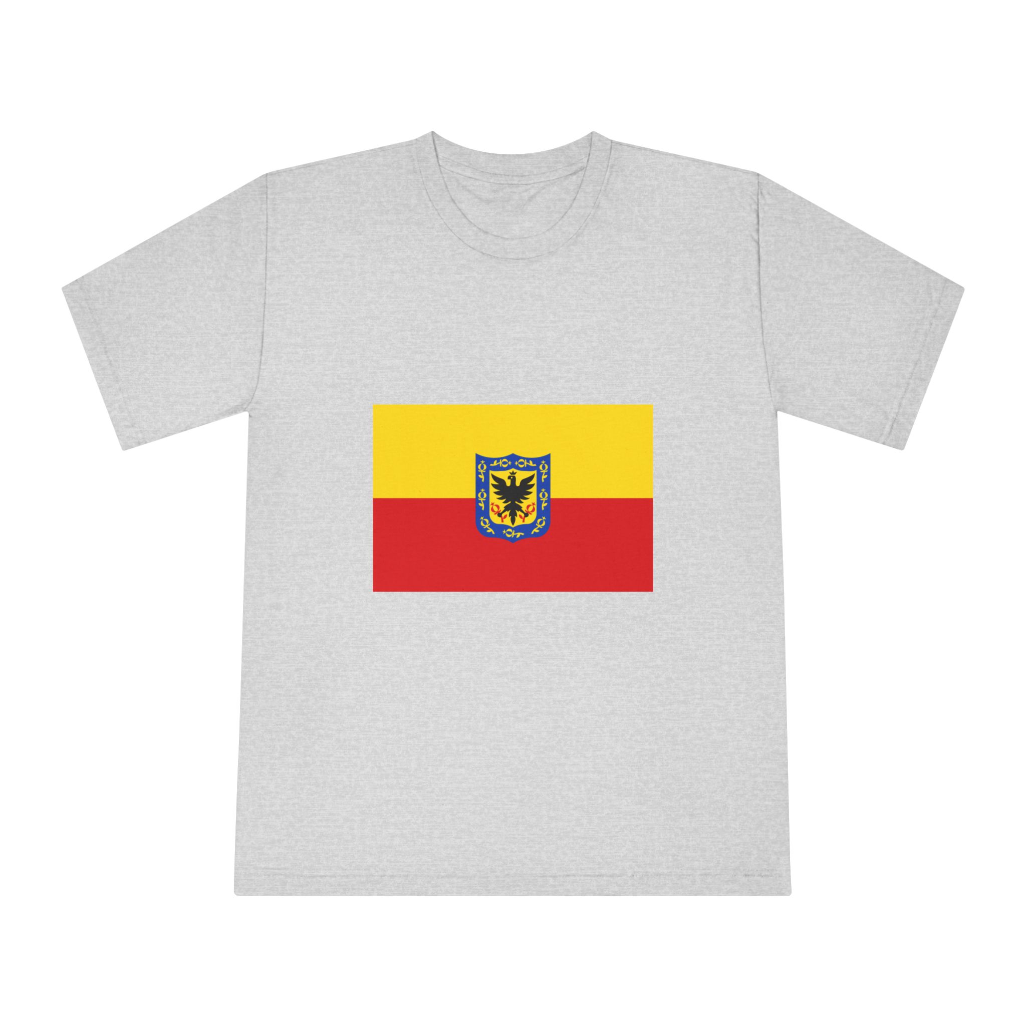 Flag of Bogotá Unisex Classic Crewneck T Shirt - Image 13