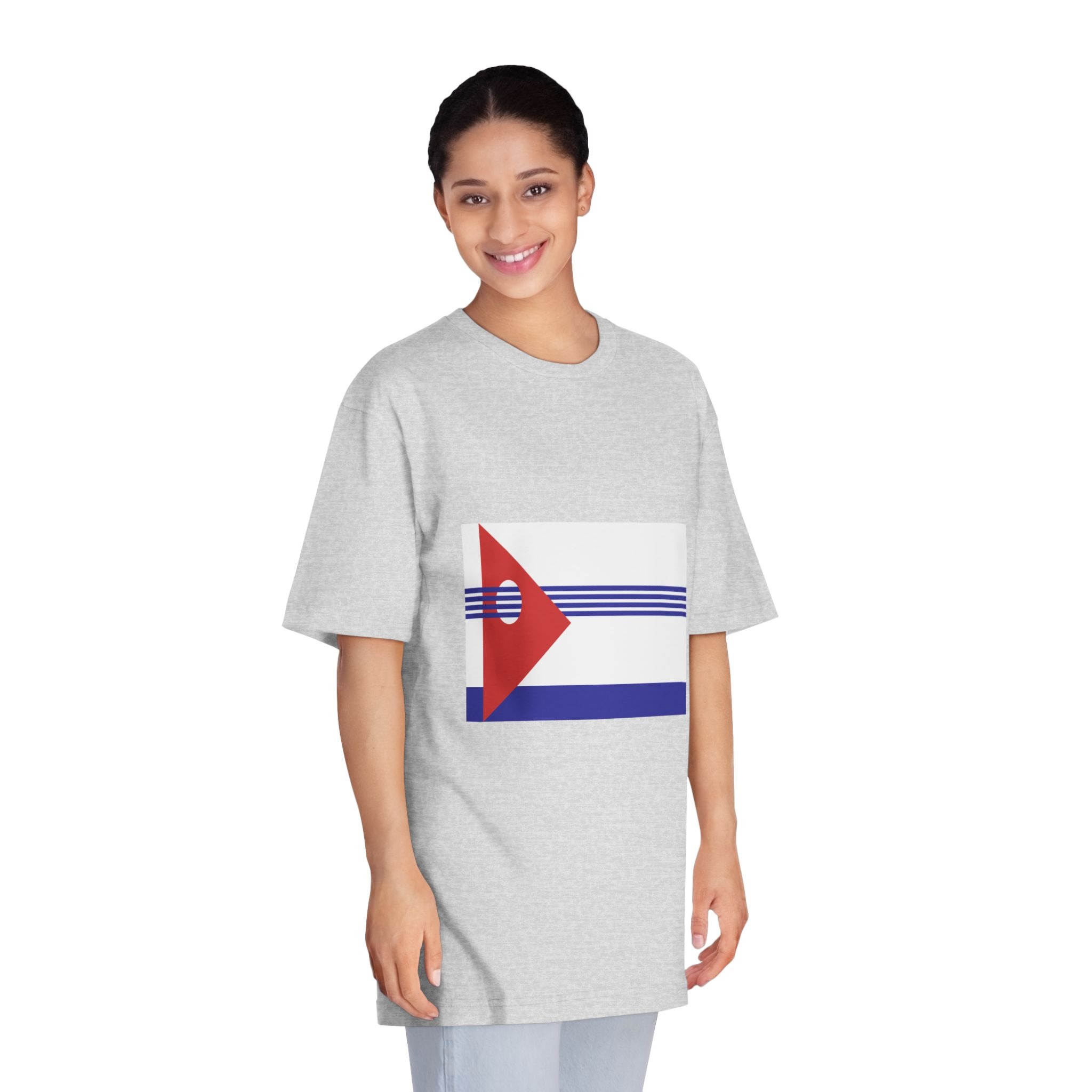 Flag of Artigas Department Unisex Classic Crewneck T Shirt - Image 15