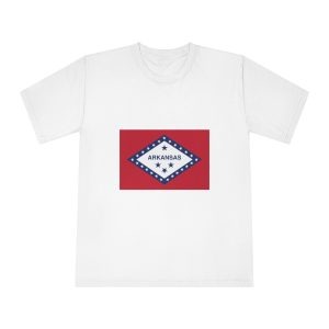 Flag of Arkansas Unisex Classic Crewneck T Shirt
