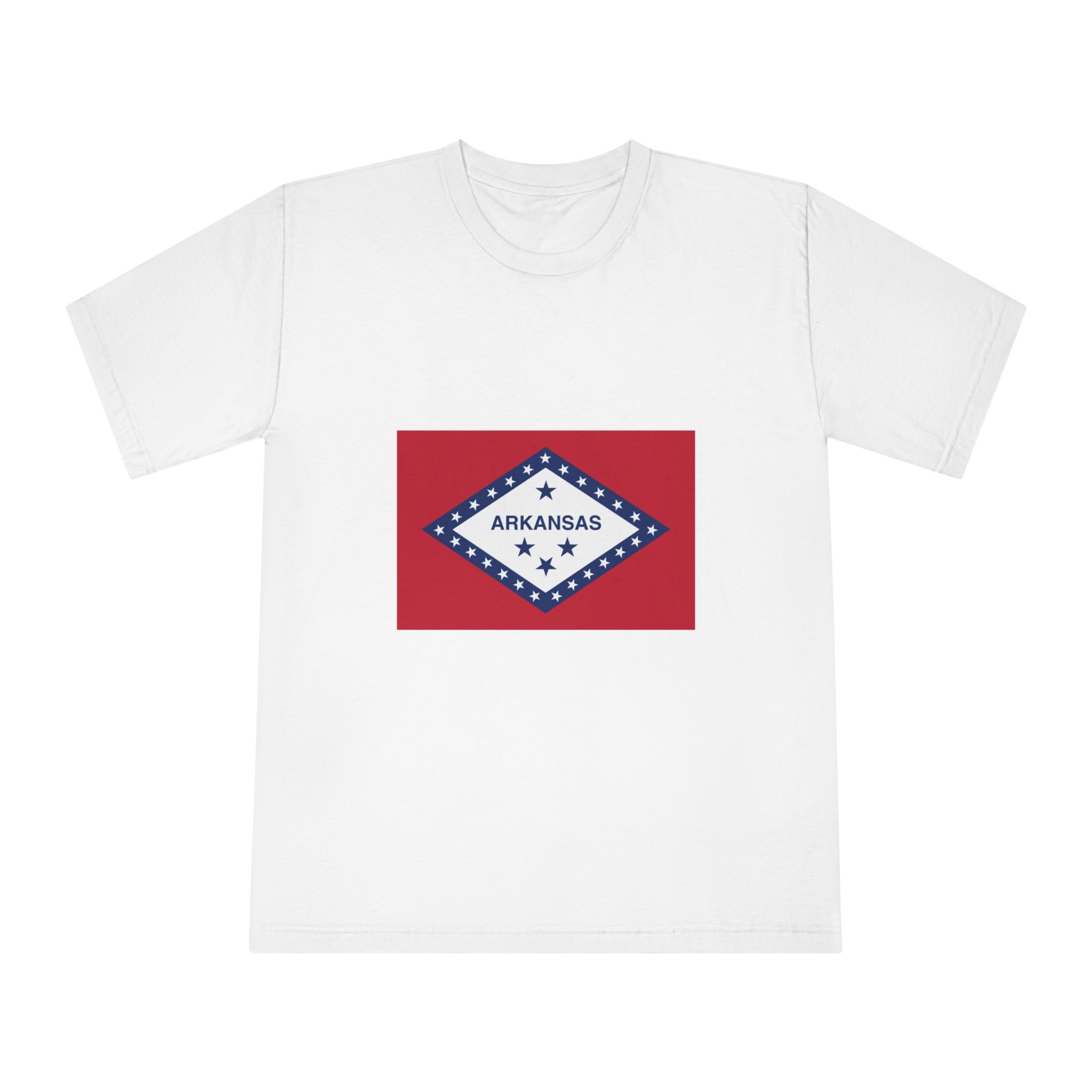 Flag of Arkansas Unisex Classic Crewneck T Shirt