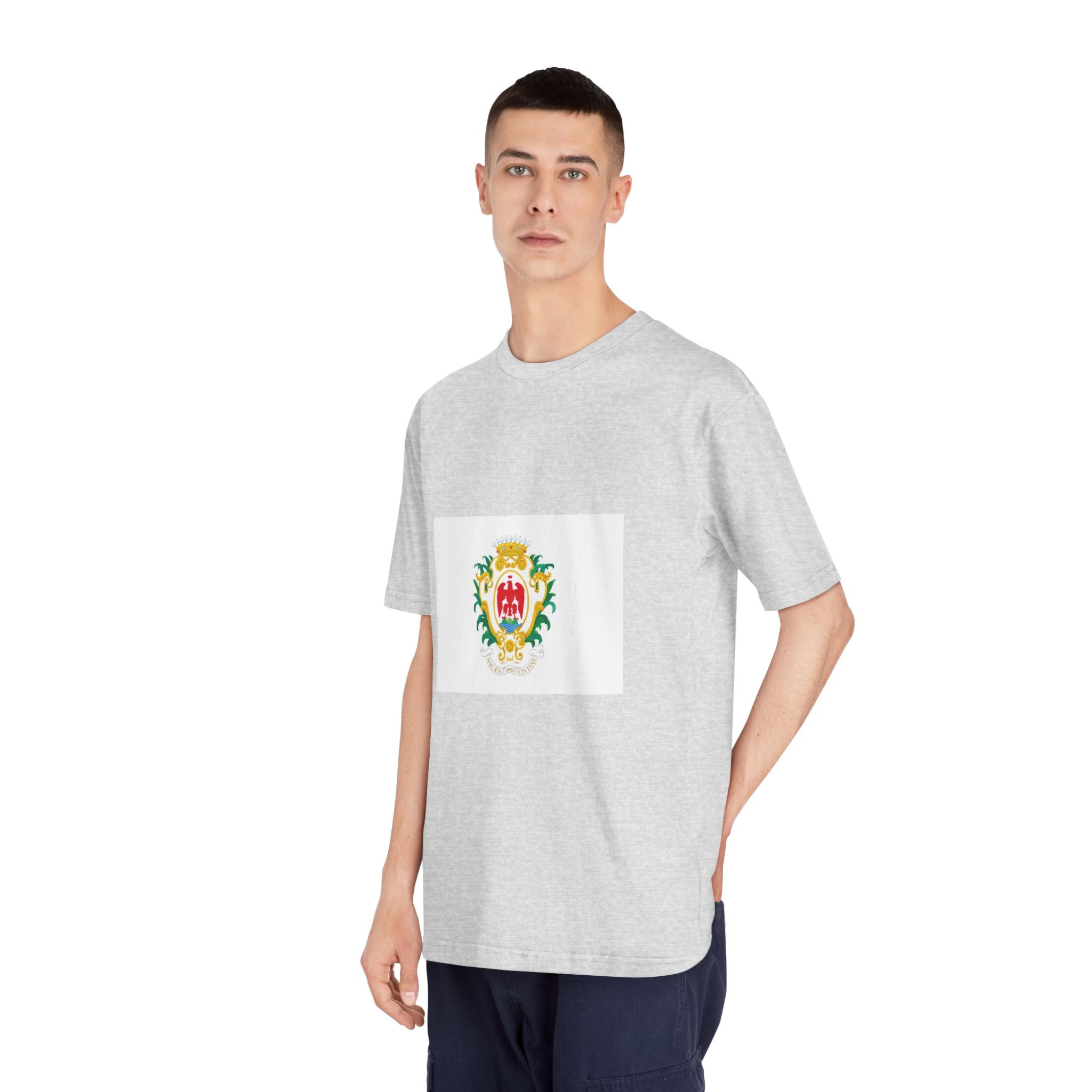 Bandièra de Niça Unisex Classic Crewneck T Shirt - Image 16