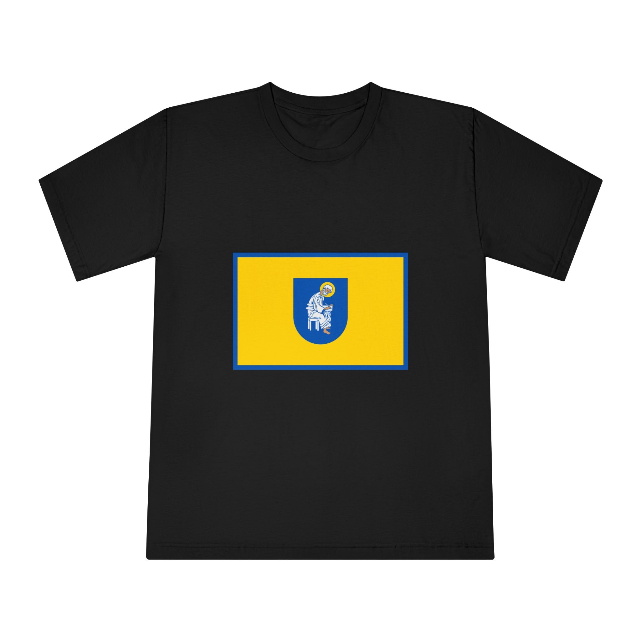 Flag of Pechersk District In Kyiv Unisex Classic Crewneck T Shirt - Image 5