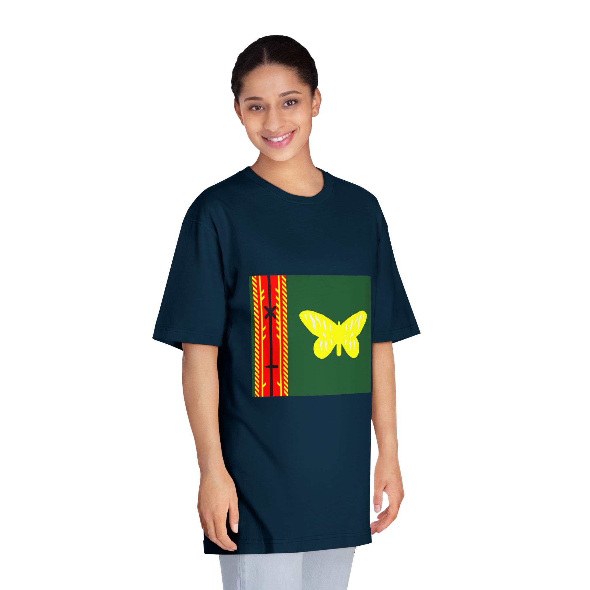 Flag of Flag Oro New Unisex Classic Crewneck T Shirt - Image 19